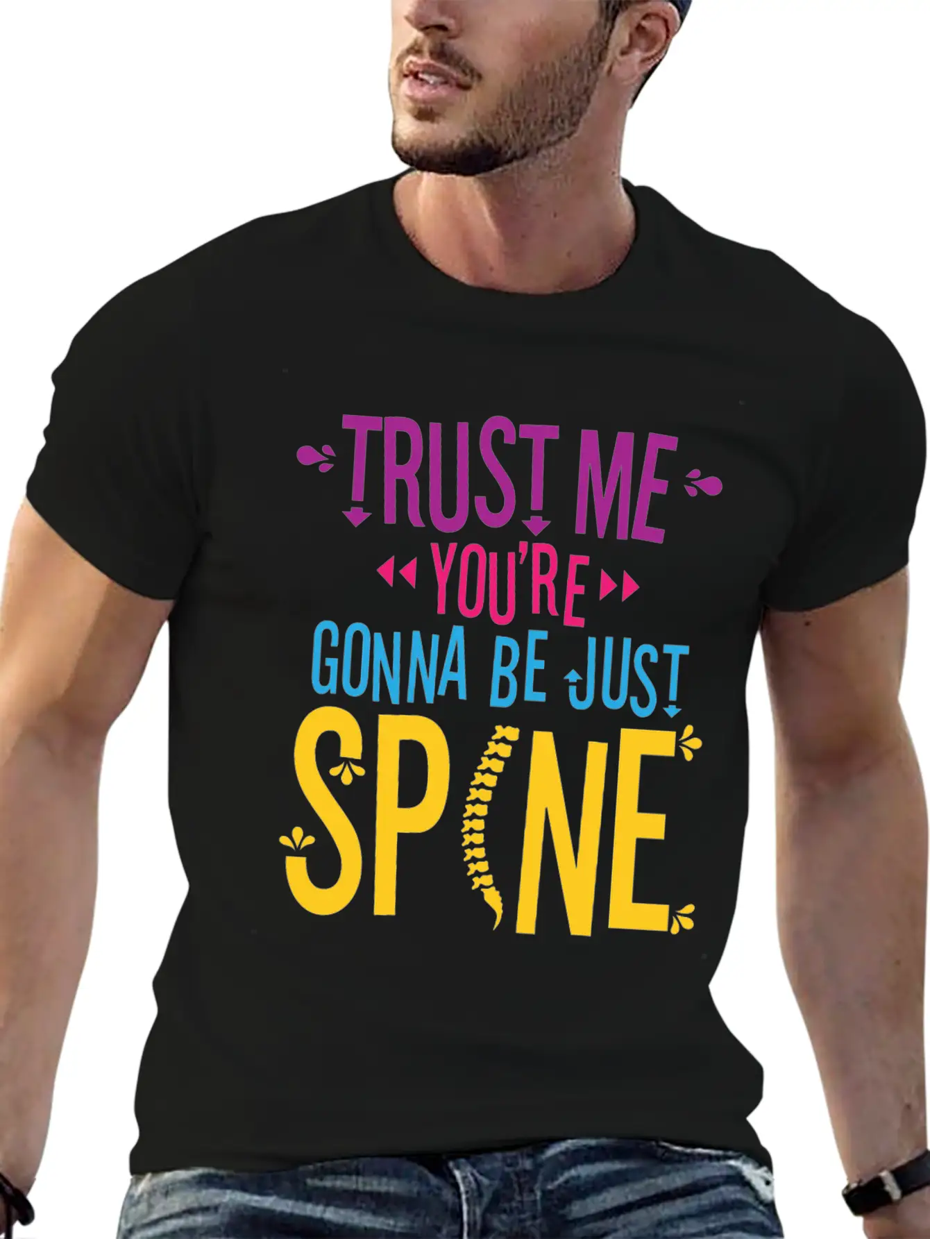 Chiropractic Chiropractor Funny Saying Essential Cotton Tee For Daily Outfits – Unisex Style
