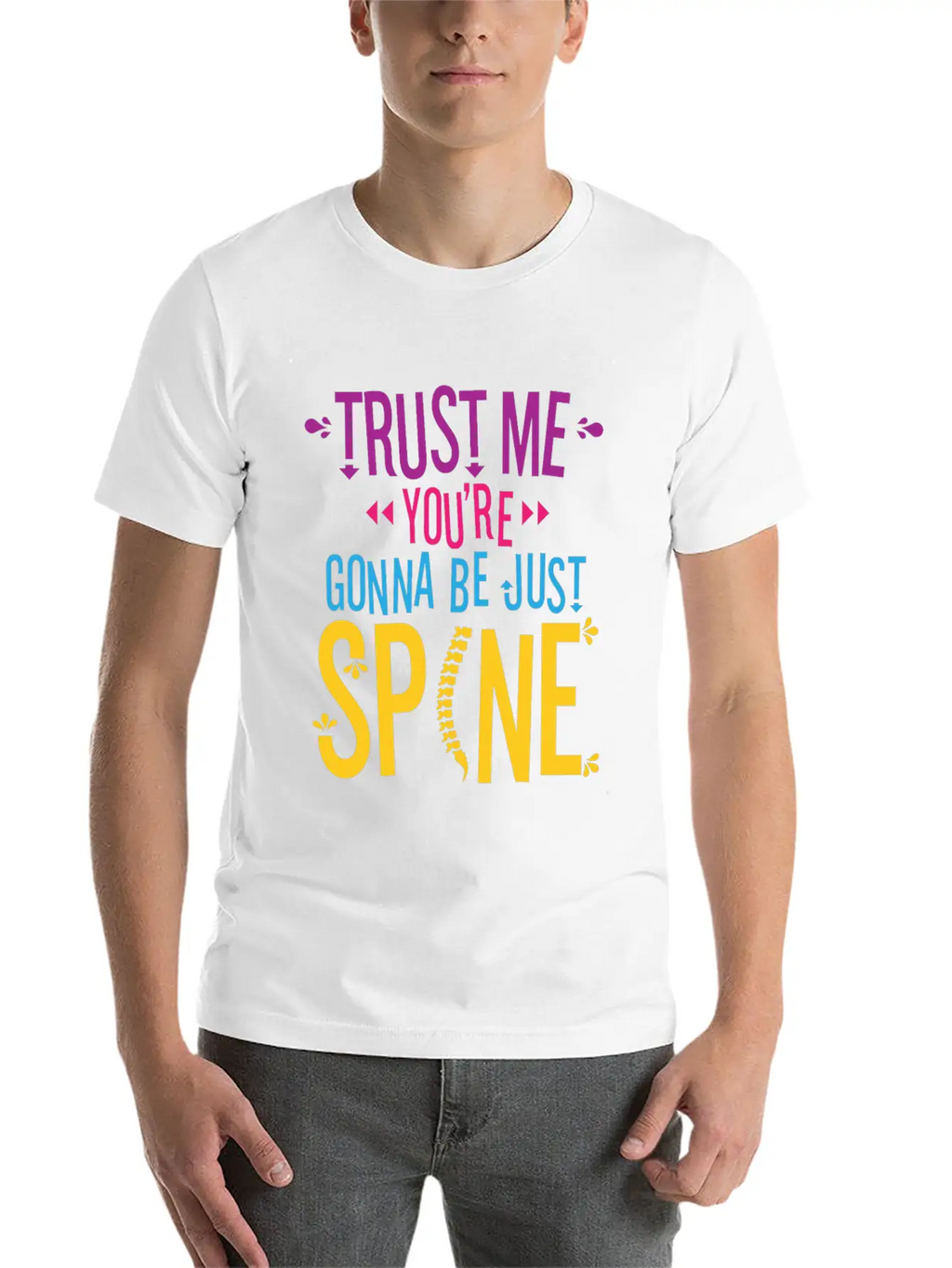 Chiropractic Chiropractor Funny Saying Essential Cotton Tee For Daily Outfits – Unisex Style