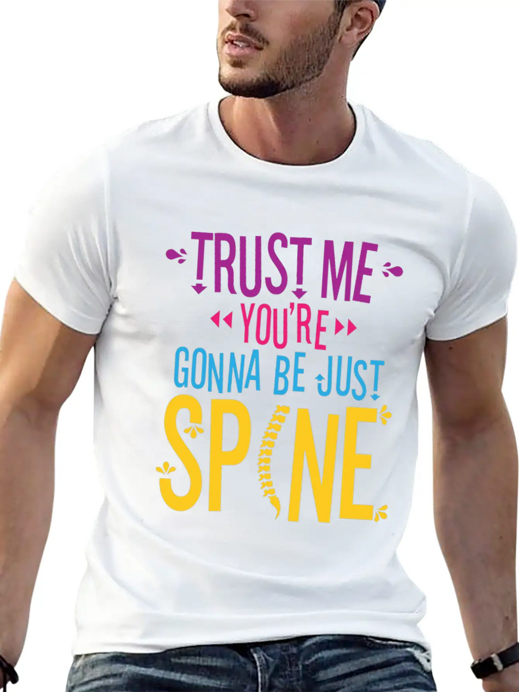 Chiropractic Chiropractor Funny Saying Essential Cotton Tee For Daily Outfits – Unisex Style