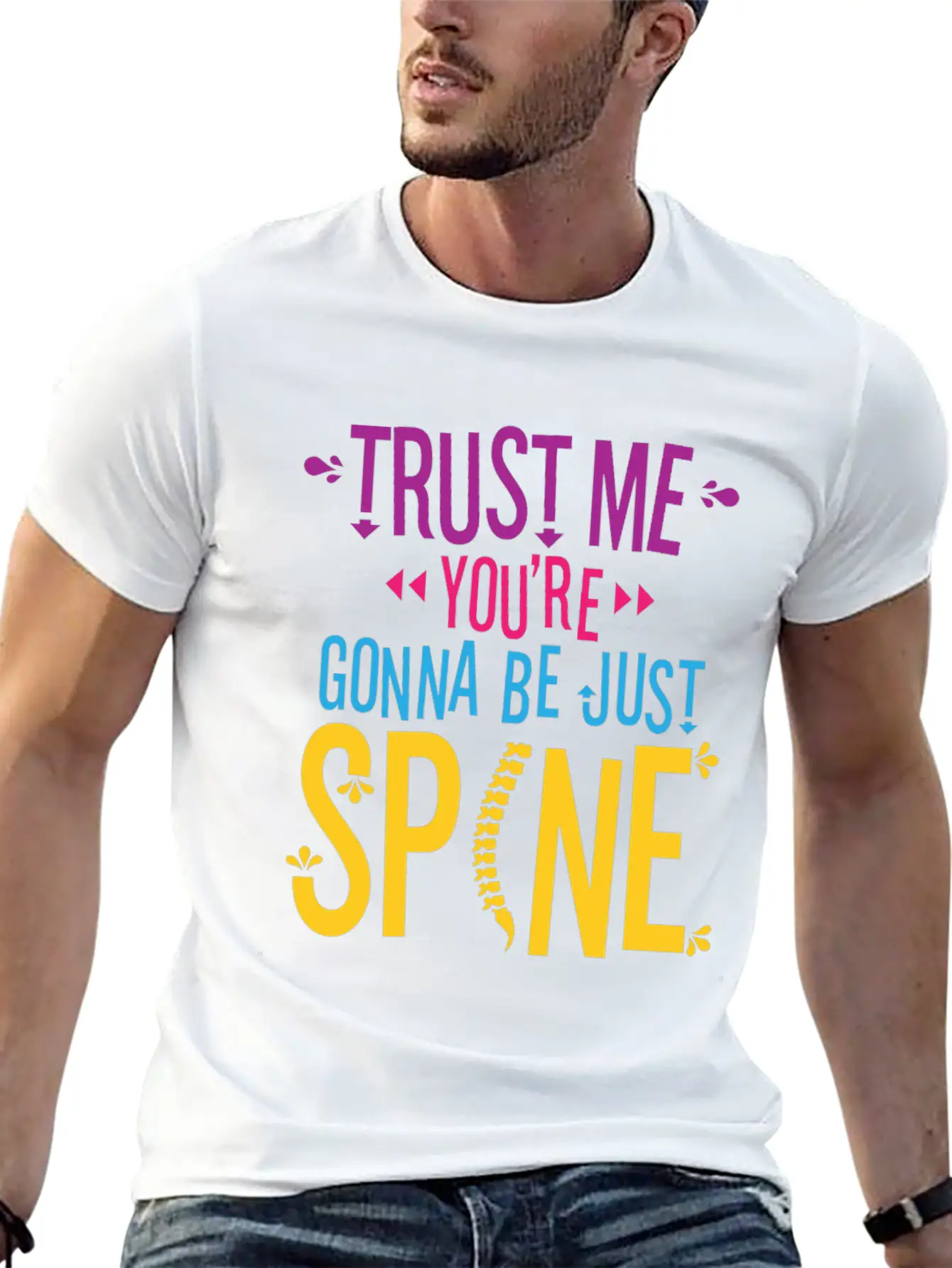 Chiropractic Chiropractor Funny Saying Essential Cotton Tee For Daily Outfits – Unisex Style