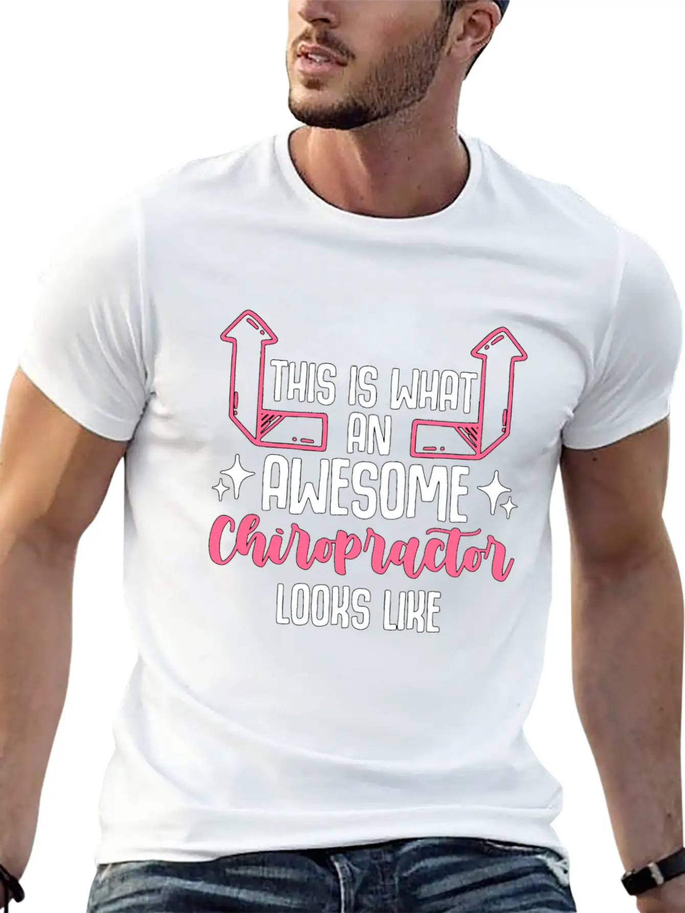 Chiropractic This Is What An Awesome Chiro Massage Timeless Short Sleeve Tee – Comfy And Minimalist Design
