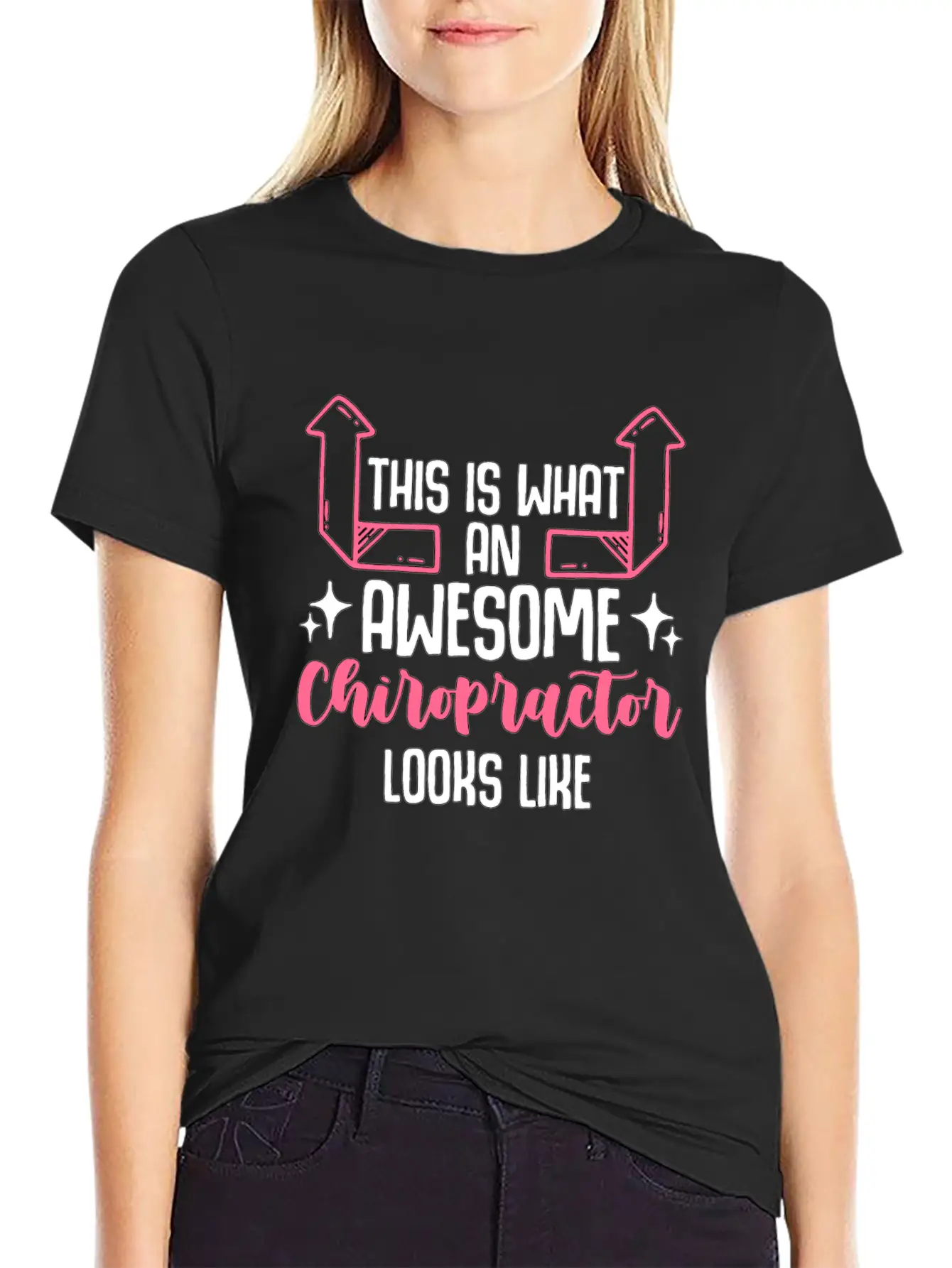 Chiropractic This Is What An Awesome Chiro Massage Timeless Short Sleeve Tee – Comfy And Minimalist Design