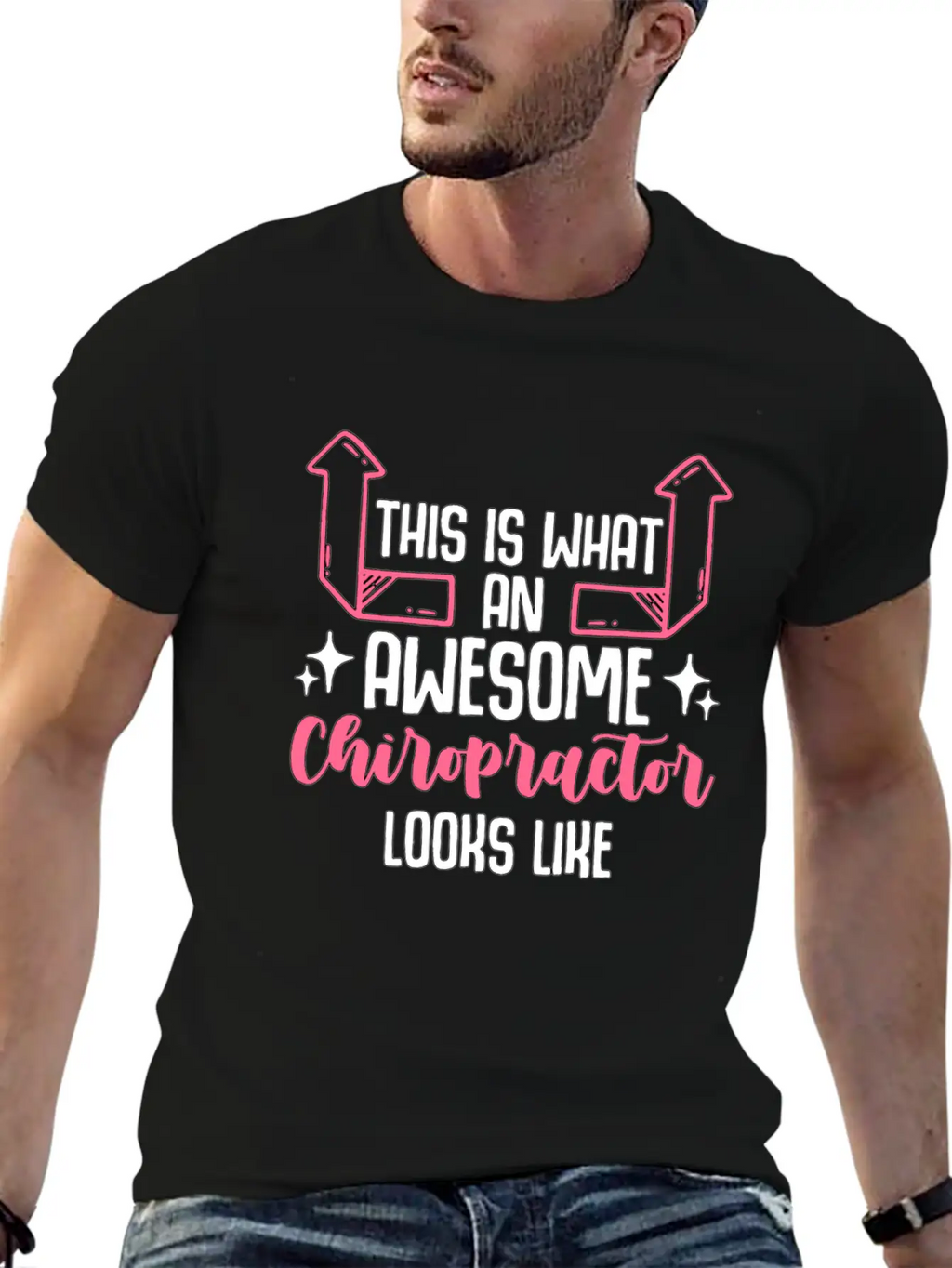 Chiropractic This Is What An Awesome Chiro Massage Timeless Short Sleeve Tee – Comfy And Minimalist Design