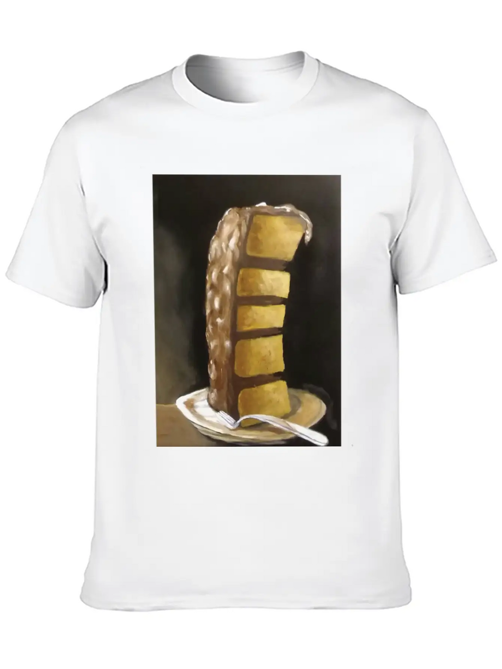 Chocolate Cake Relaxed Everyday Tee – Lightweight And Durable Cotton