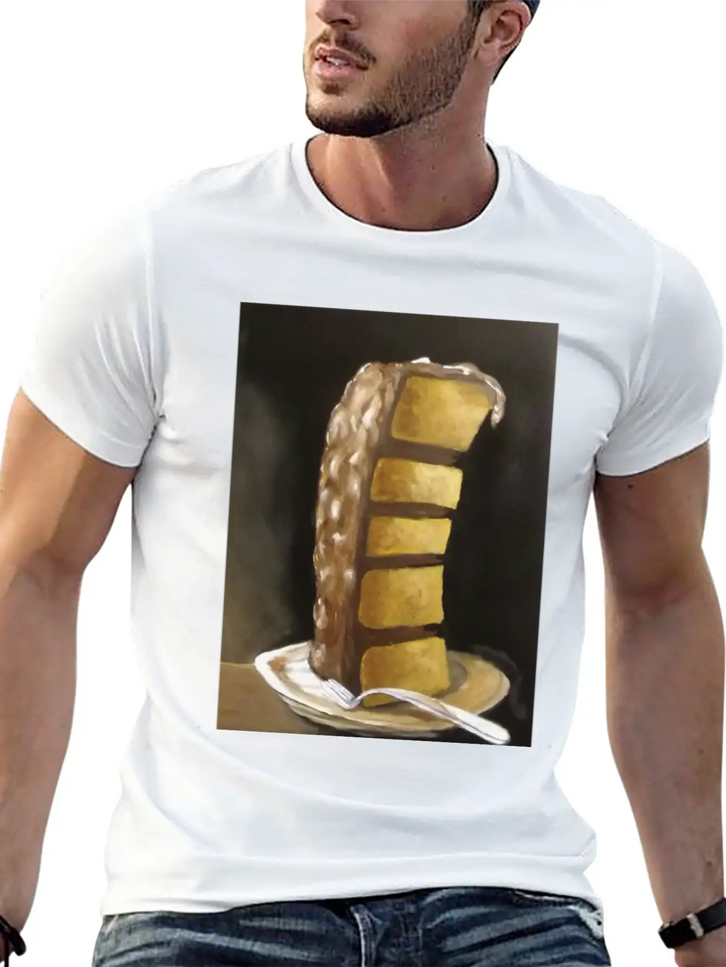 Chocolate Cake Relaxed Everyday Tee – Lightweight And Durable Cotton