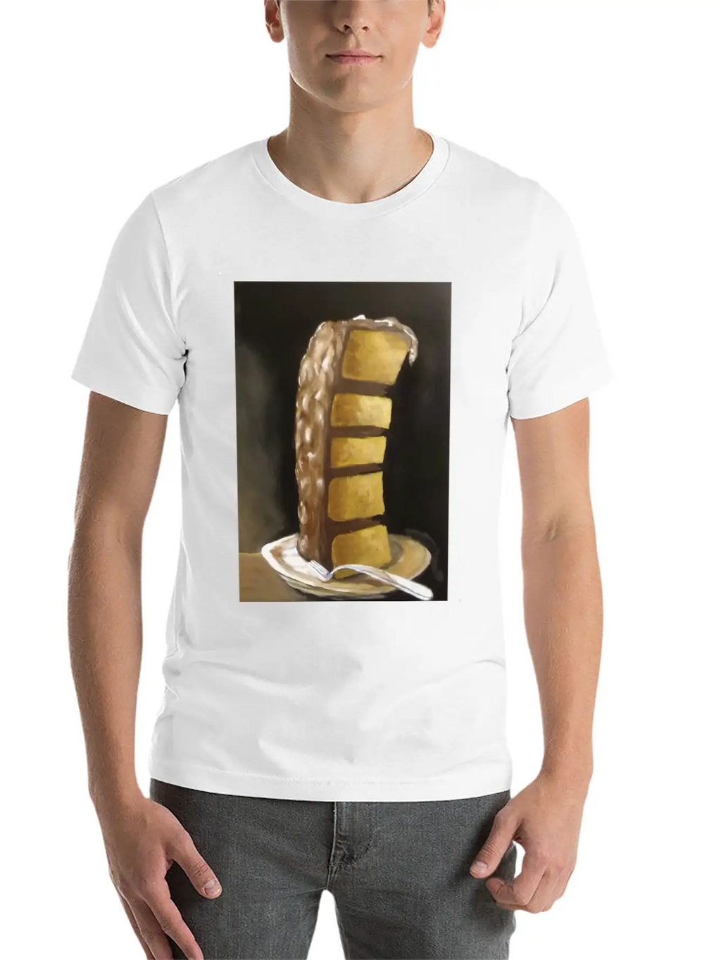 Chocolate Cake Relaxed Everyday Tee – Lightweight And Durable Cotton