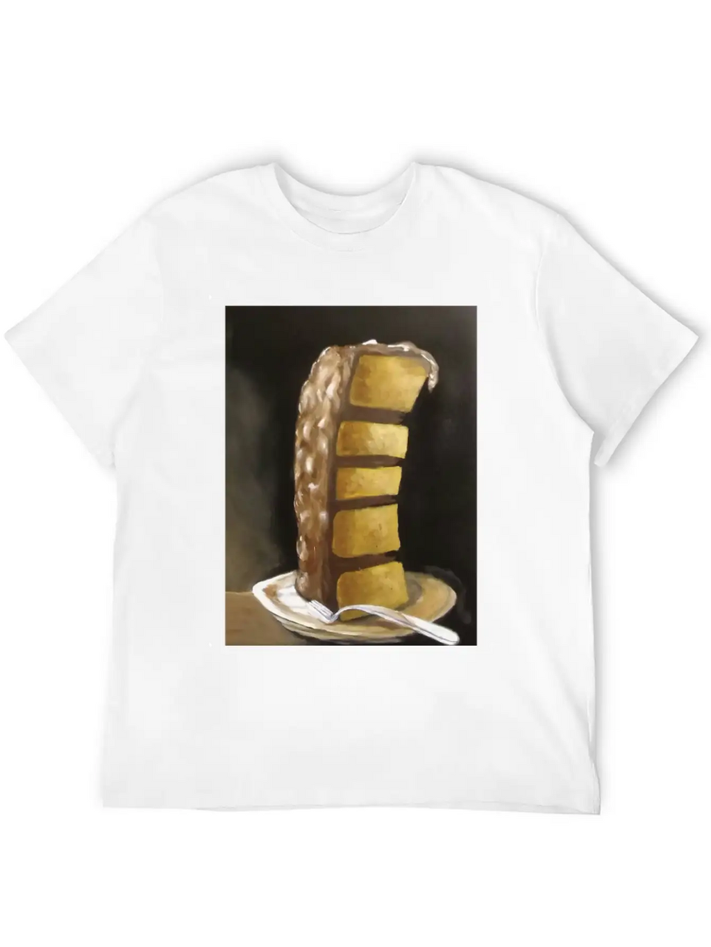 Chocolate Cake Relaxed Everyday Tee – Lightweight And Durable Cotton