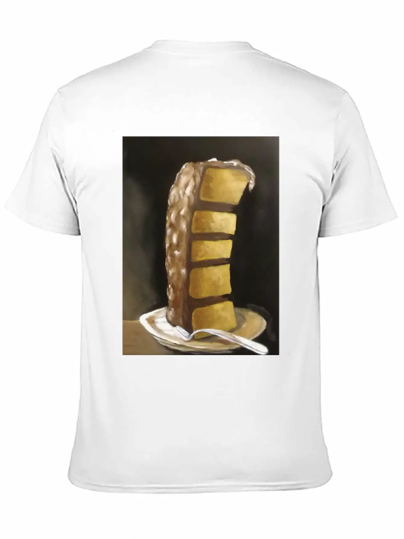 Chocolate Cake Relaxed Everyday Tee – Lightweight And Durable Cotton