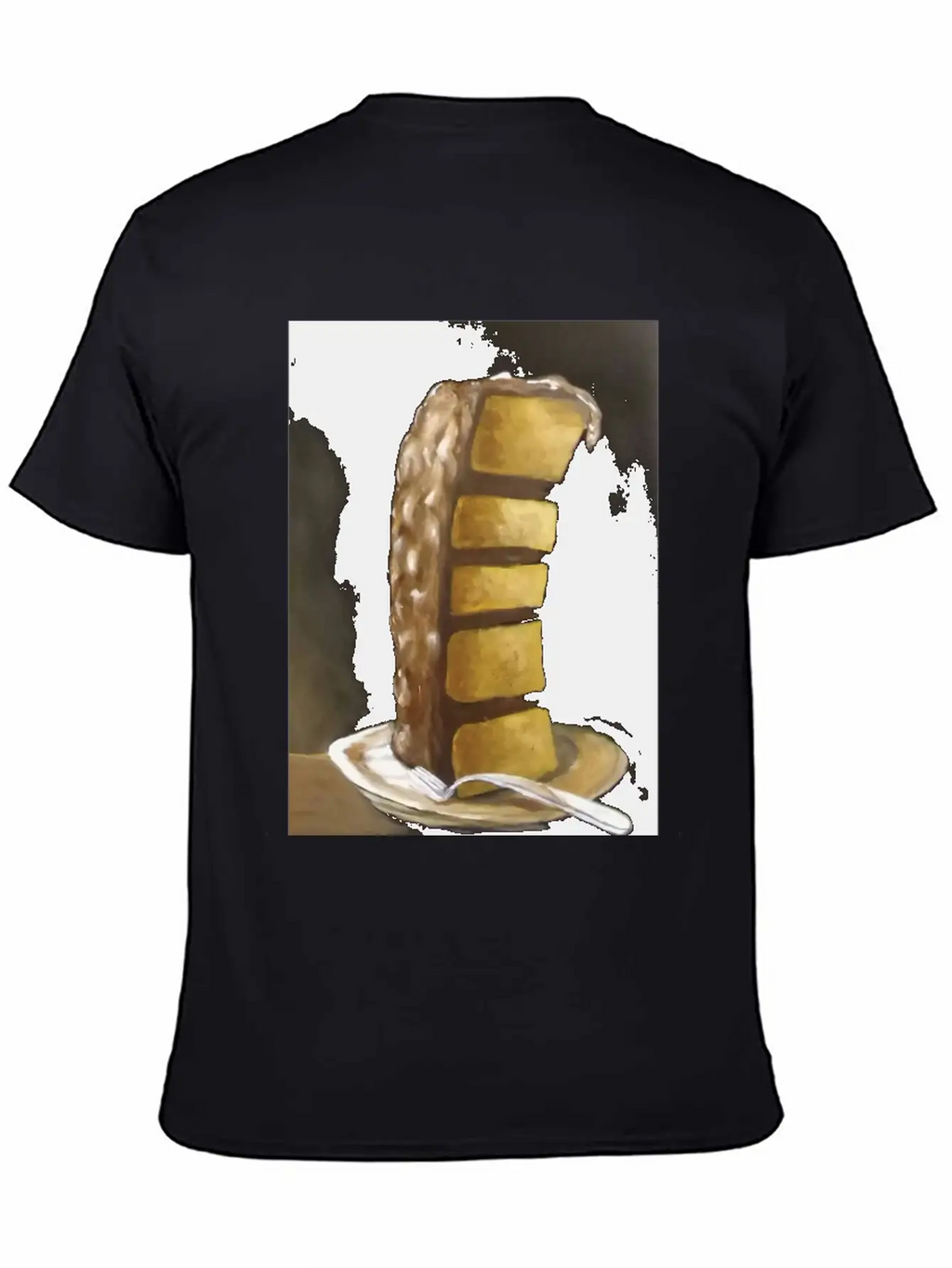 Chocolate Cake Relaxed Everyday Tee – Lightweight And Durable Cotton