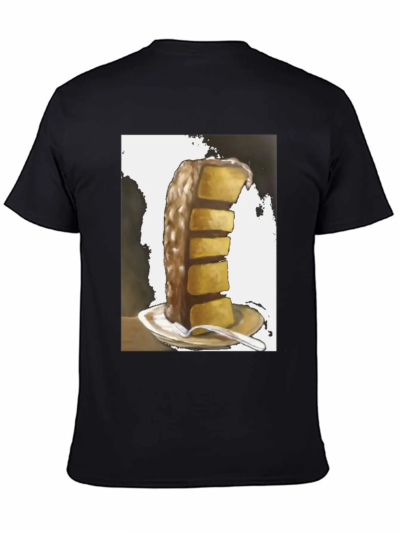 Chocolate Cake Relaxed Everyday Tee – Lightweight And Durable Cotton