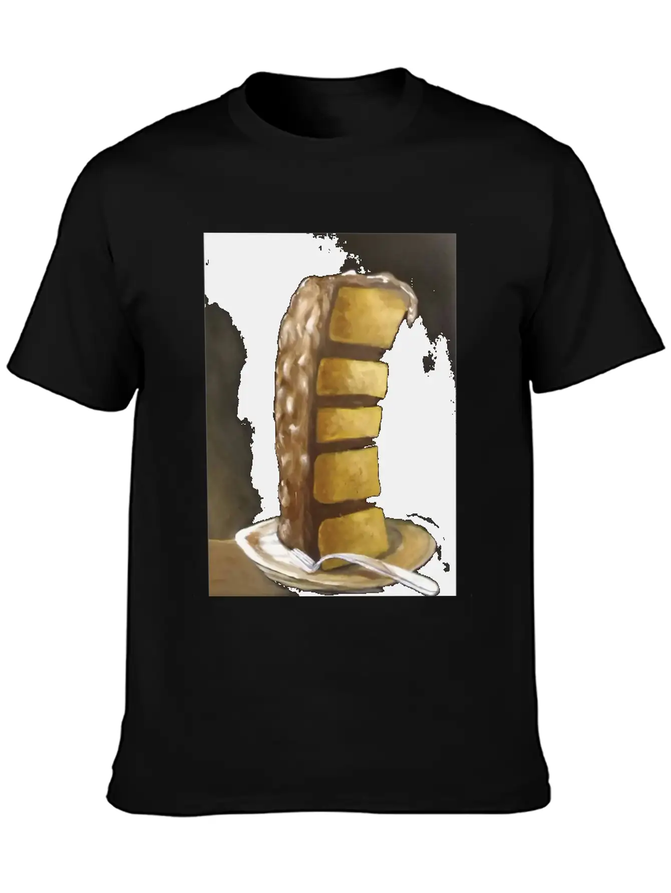 Chocolate Cake Relaxed Everyday Tee – Lightweight And Durable Cotton