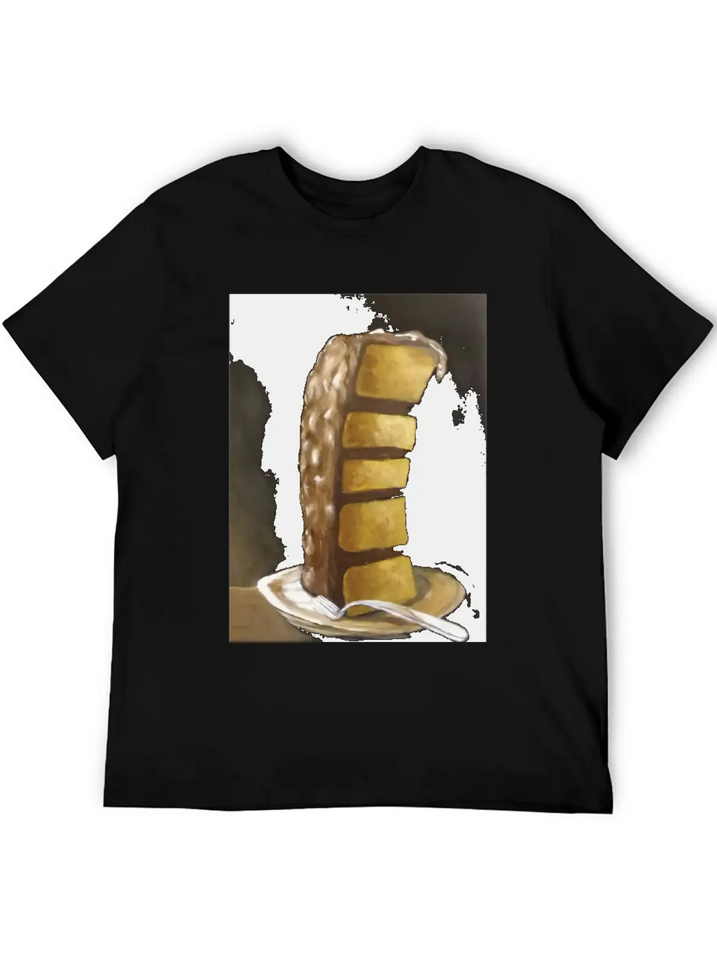 Chocolate Cake Relaxed Everyday Tee – Lightweight And Durable Cotton