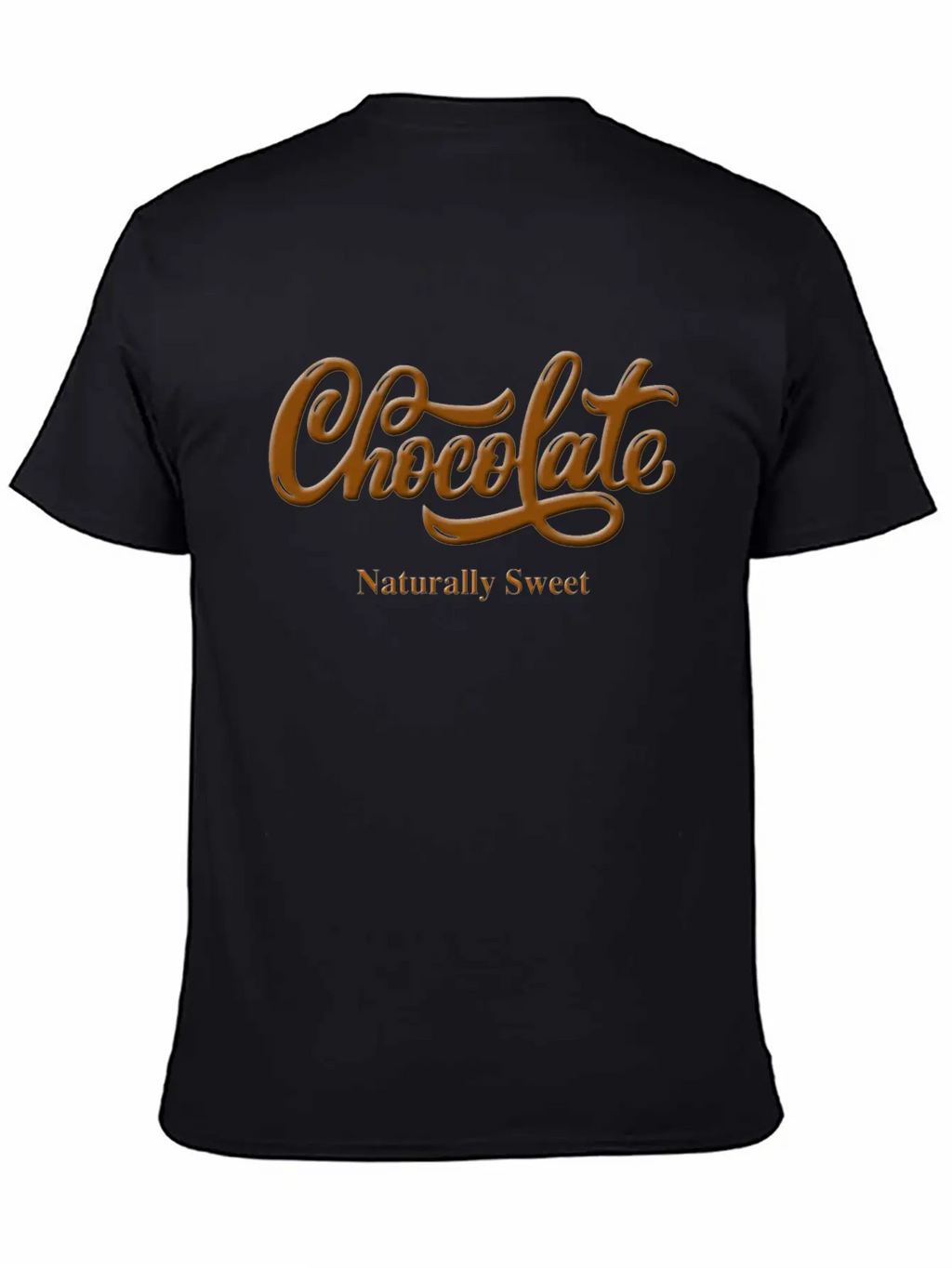 Chocolate Naturally Sweet Proud Black Woman Breathable Soft Cotton T-Shirt – Timeless Casual Look