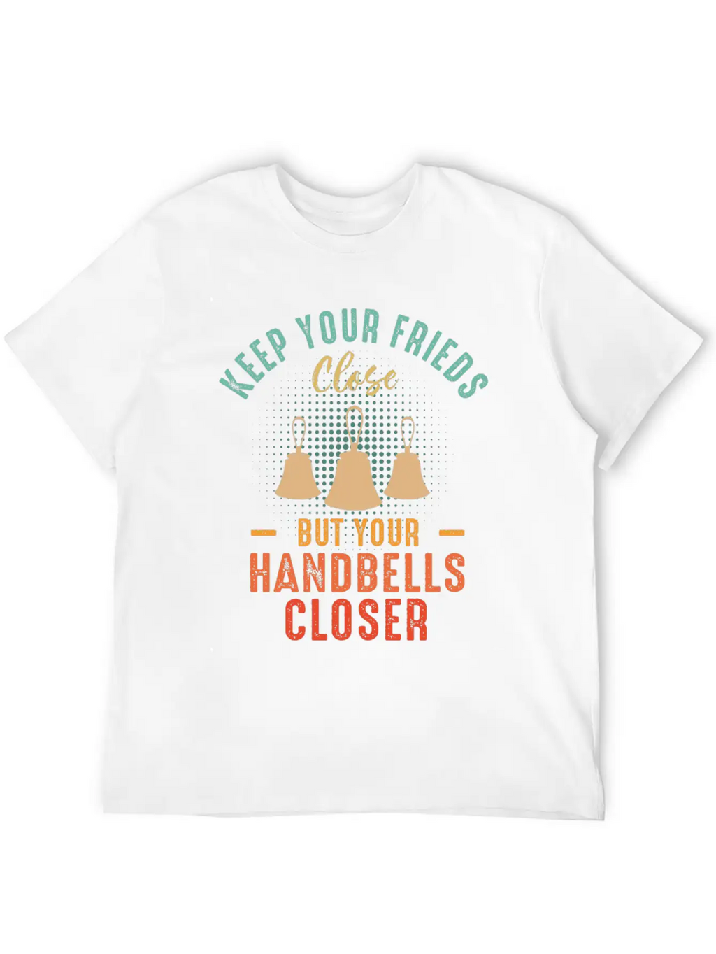 Choir Music Instrument Handbell Choir Stylish Everyday T-Shirt – Unisex Basic Cotton Tee