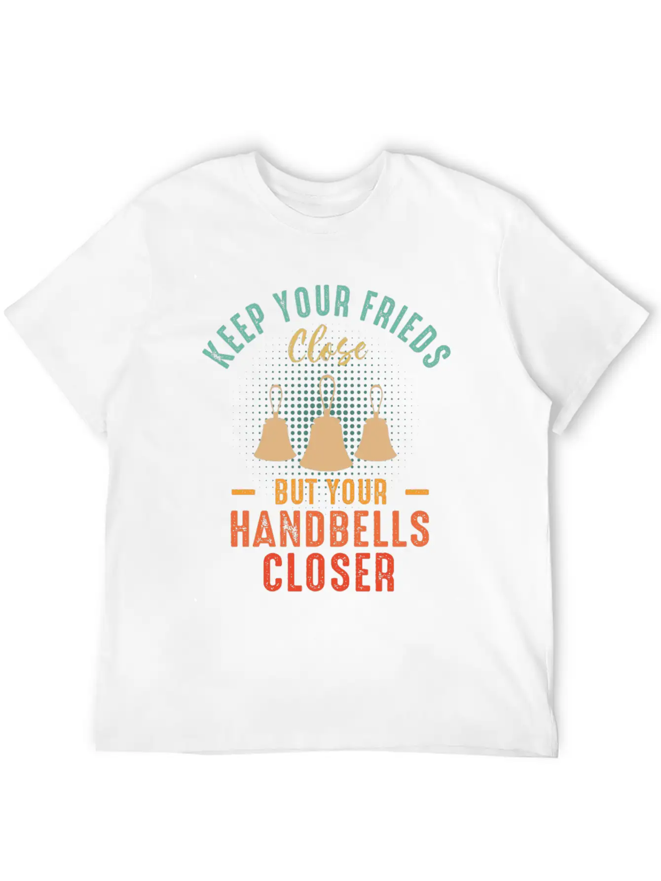 Choir Music Instrument Handbell Choir Stylish Everyday T-Shirt – Unisex Basic Cotton Tee