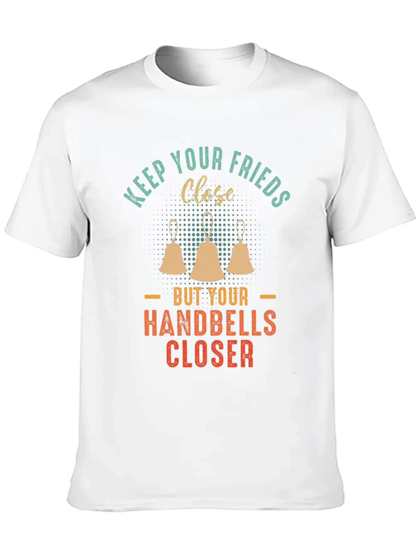 Choir Music Instrument Handbell Choir Stylish Everyday T-Shirt – Unisex Basic Cotton Tee