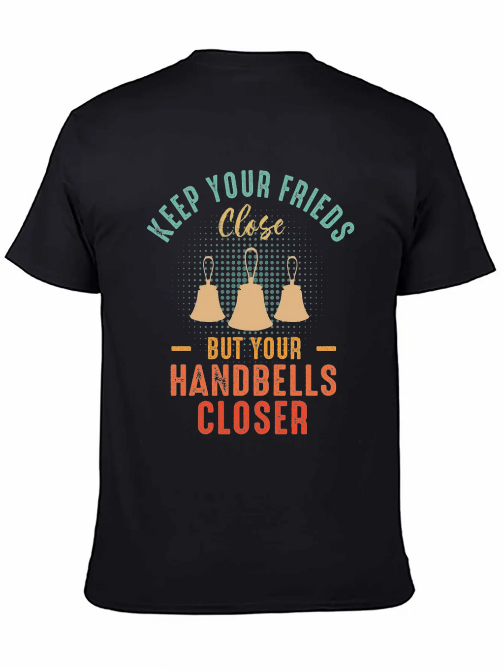 Choir Music Instrument Handbell Choir Stylish Everyday T-Shirt – Unisex Basic Cotton Tee