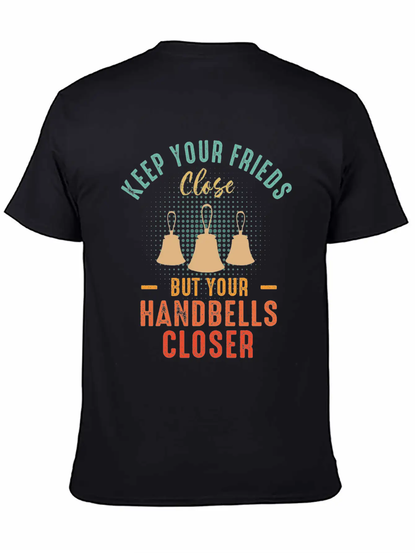 Choir Music Instrument Handbell Choir Stylish Everyday T-Shirt – Unisex Basic Cotton Tee