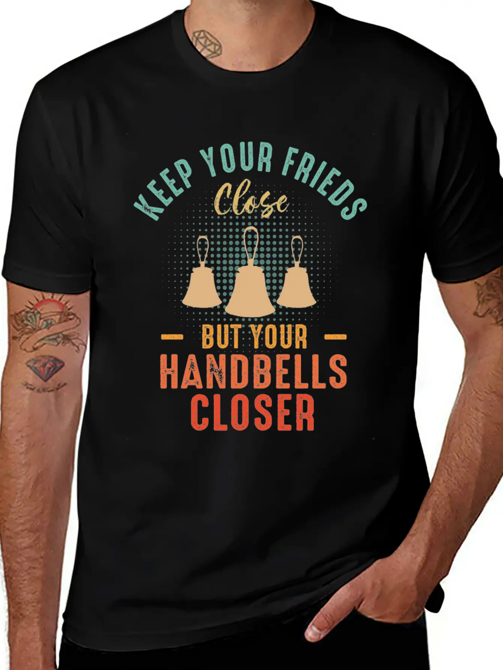Choir Music Instrument Handbell Choir Stylish Everyday T-Shirt – Unisex Basic Cotton Tee
