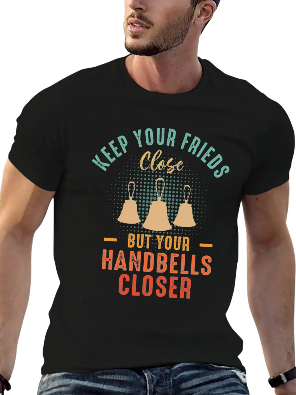 Choir Music Instrument Handbell Choir Stylish Everyday T-Shirt – Unisex Basic Cotton Tee