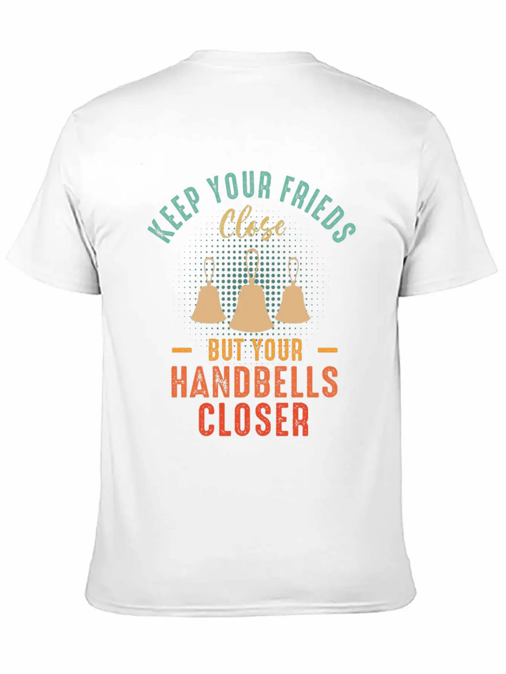 Choir Music Instrument Handbell Choir Stylish Everyday T-Shirt – Unisex Basic Cotton Tee
