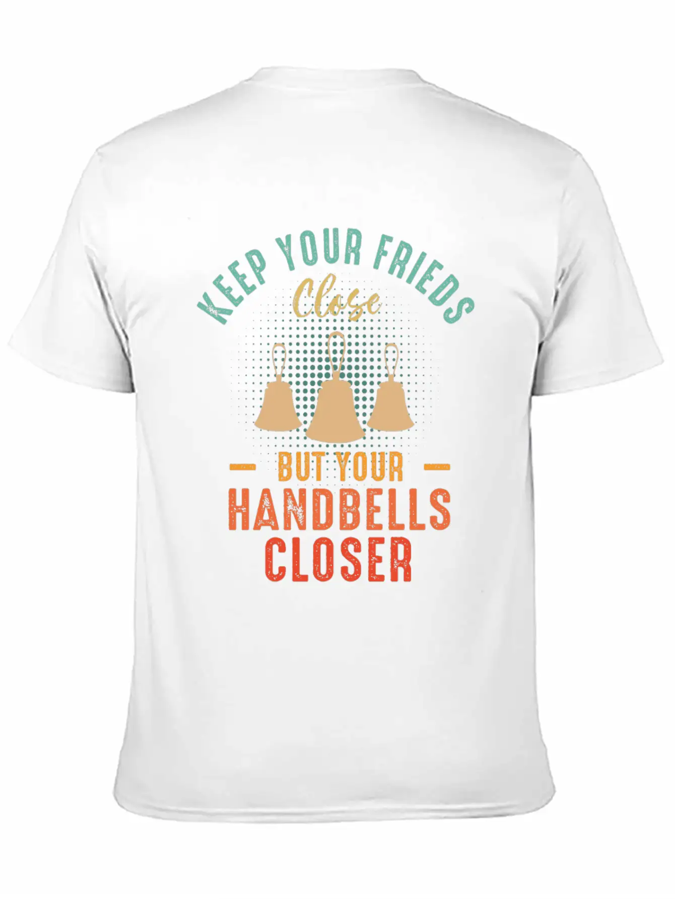 Choir Music Instrument Handbell Choir Stylish Everyday T-Shirt – Unisex Basic Cotton Tee