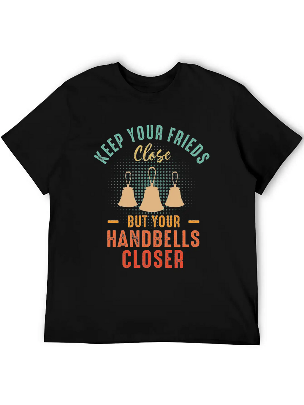 Choir Music Instrument Handbell Choir Stylish Everyday T-Shirt – Unisex Basic Cotton Tee