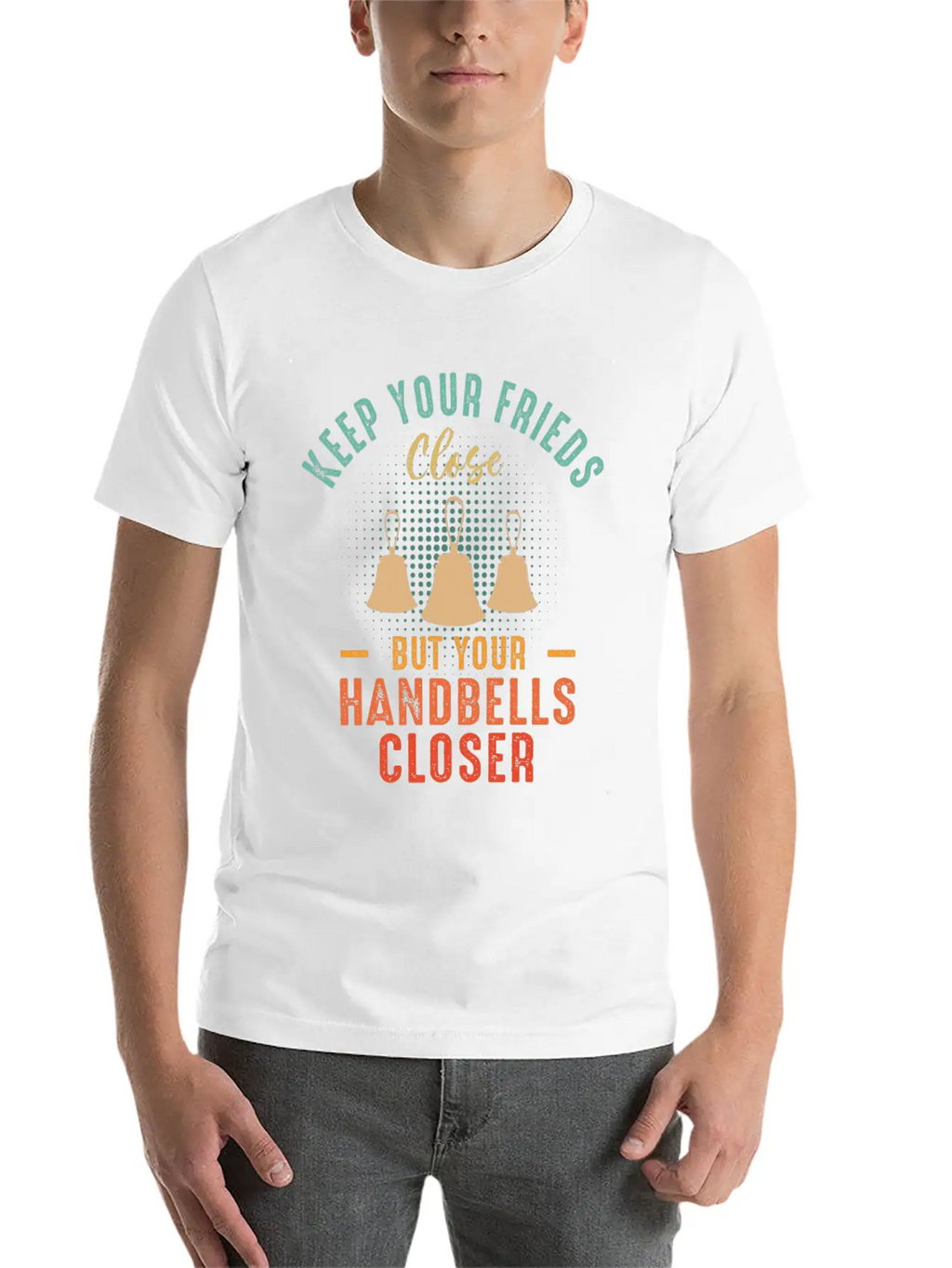 Choir Music Instrument Handbell Choir Stylish Everyday T-Shirt – Unisex Basic Cotton Tee