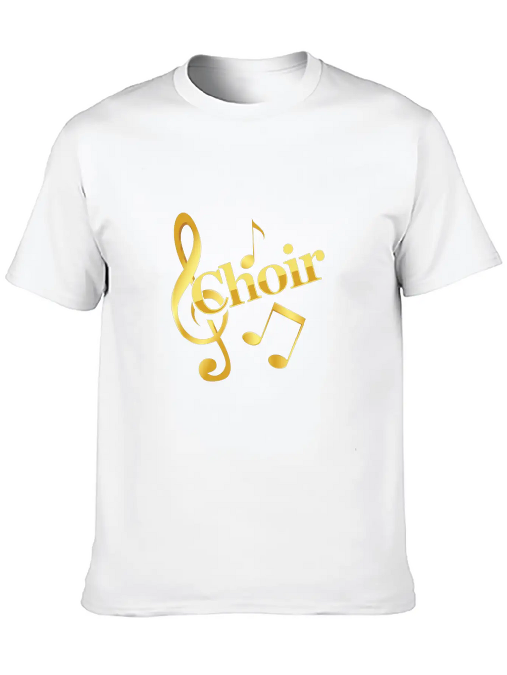 Choir Music Notes Clef Chorus Choral Music Gift Unisex Casual T-Shirt – Clean Design For Daily Comfort