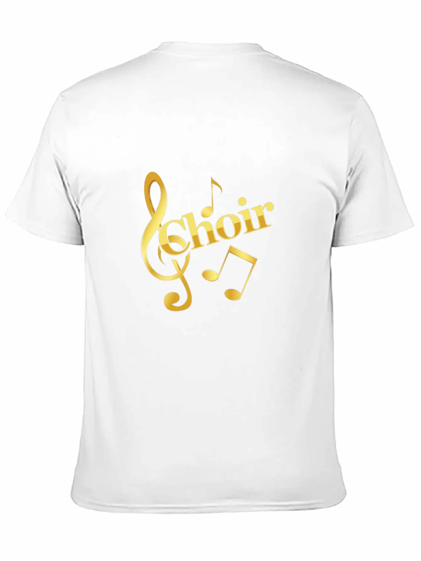 Choir Music Notes Clef Chorus Choral Music Gift Unisex Casual T-Shirt – Clean Design For Daily Comfort