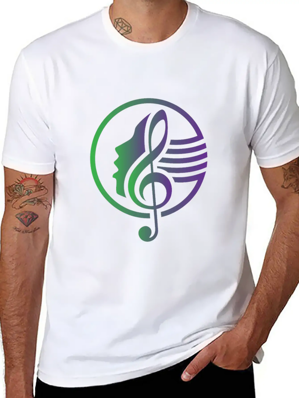 Choir Woman Chorus Singing Clef Choral Music Gift Unisex Casual T-Shirt – Clean Design For Daily Comfort