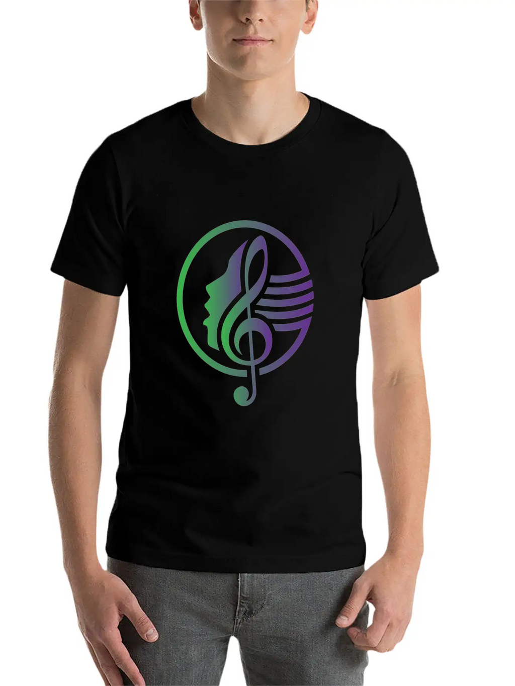 Choir Woman Chorus Singing Clef Choral Music Gift Unisex Casual T-Shirt – Clean Design For Daily Comfort
