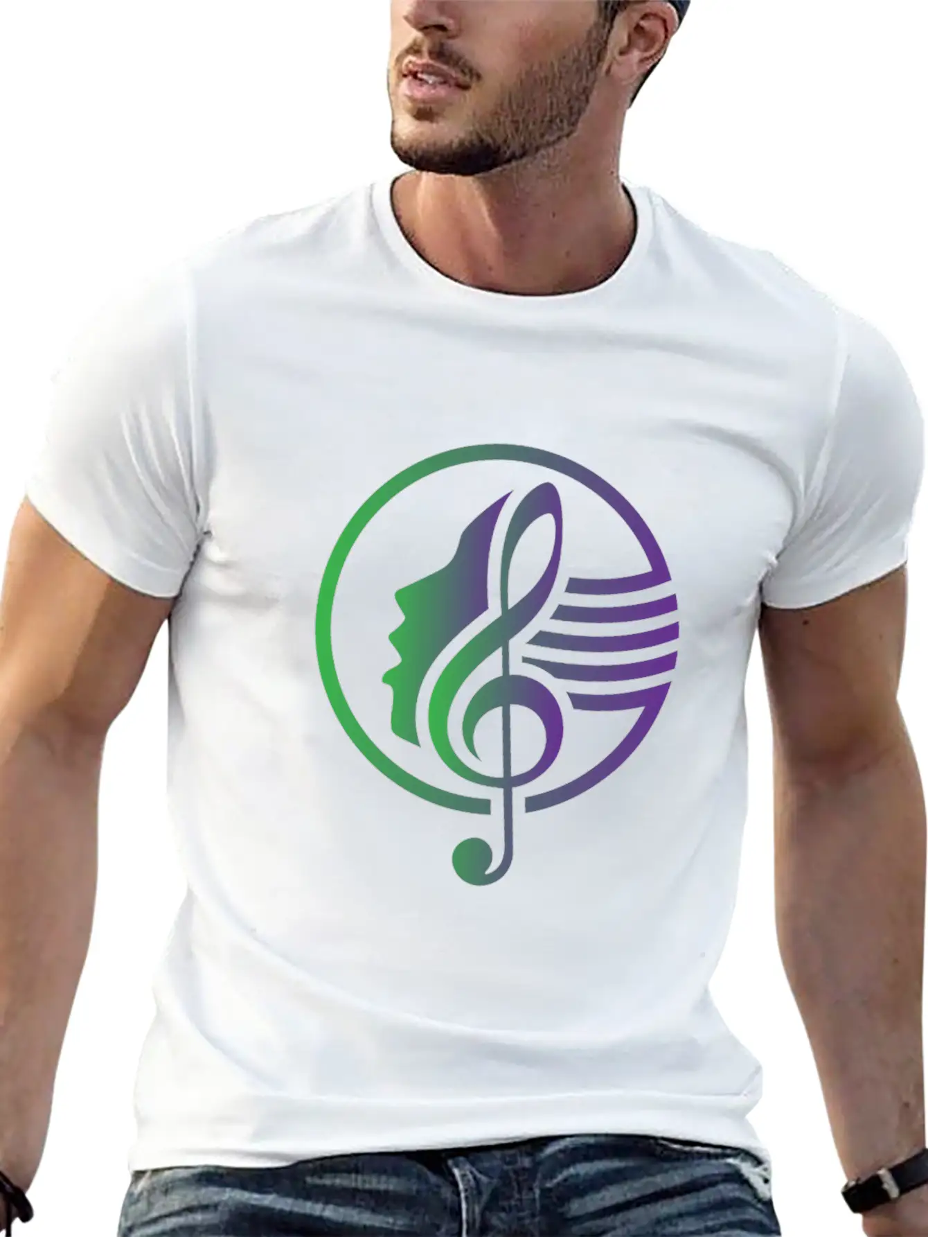 Choir Woman Chorus Singing Clef Choral Music Gift Unisex Casual T-Shirt – Clean Design For Daily Comfort