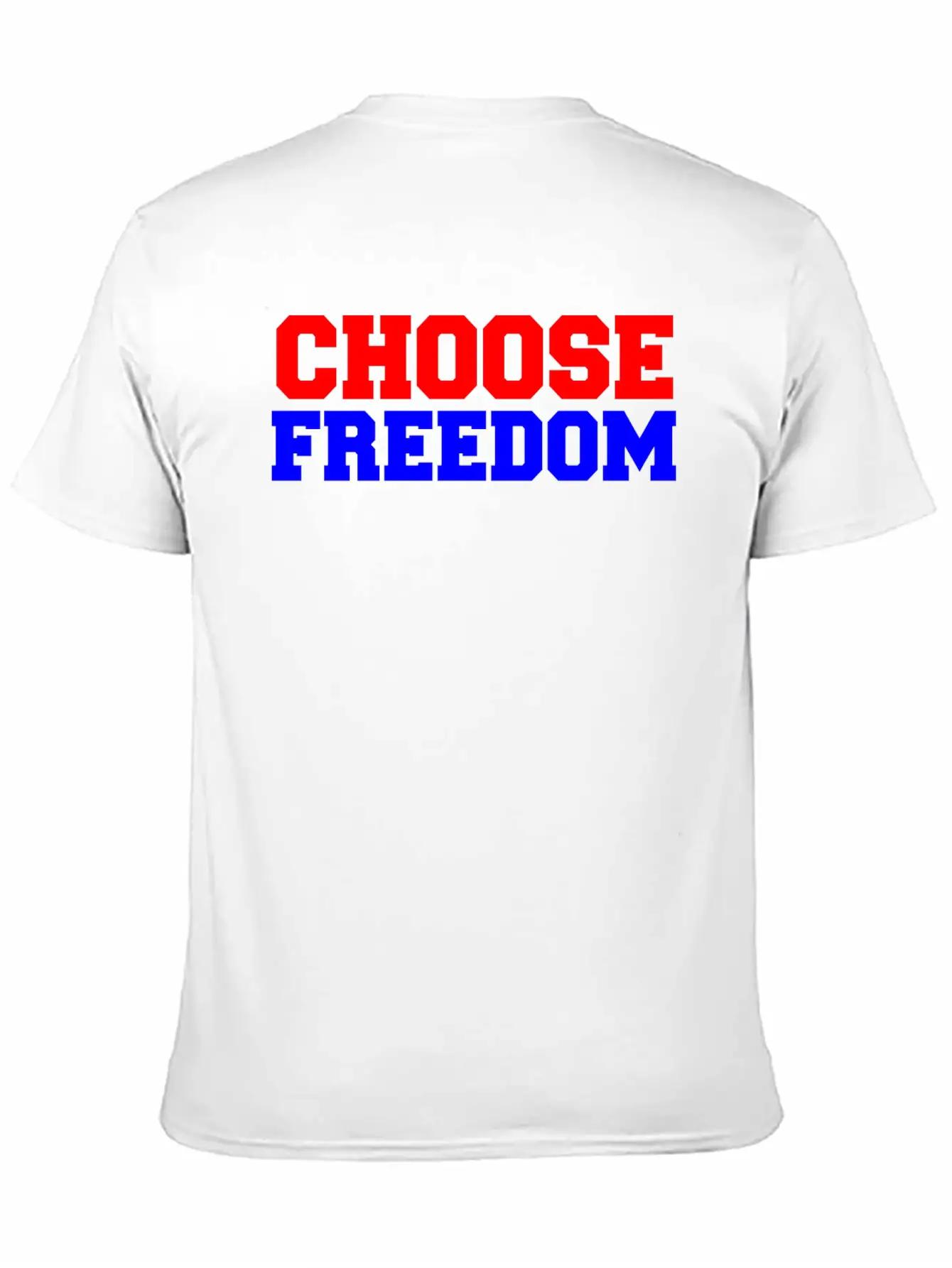 CHOOSE FREEDOM Timeless Short Sleeve Tee – Comfy And Minimalist Design