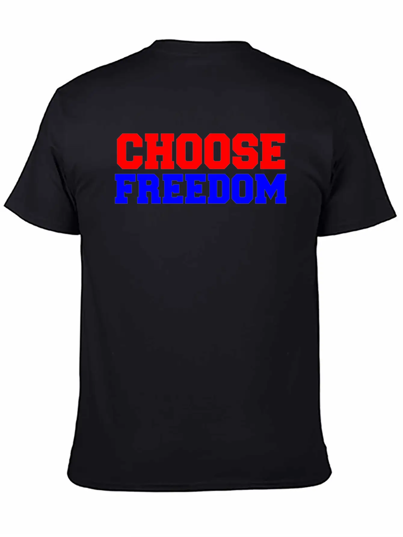 CHOOSE FREEDOM Timeless Short Sleeve Tee – Comfy And Minimalist Design
