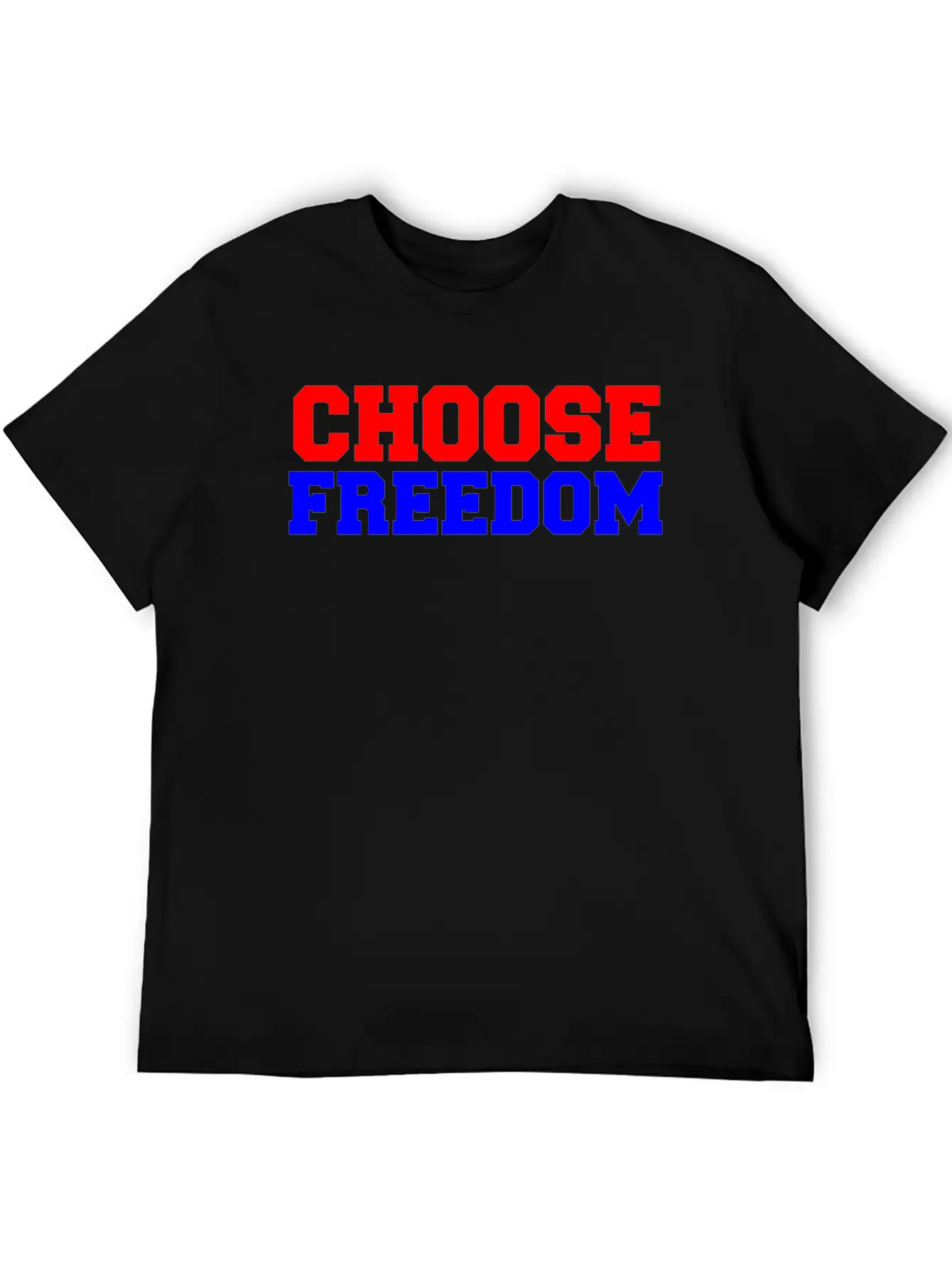 CHOOSE FREEDOM Timeless Short Sleeve Tee – Comfy And Minimalist Design