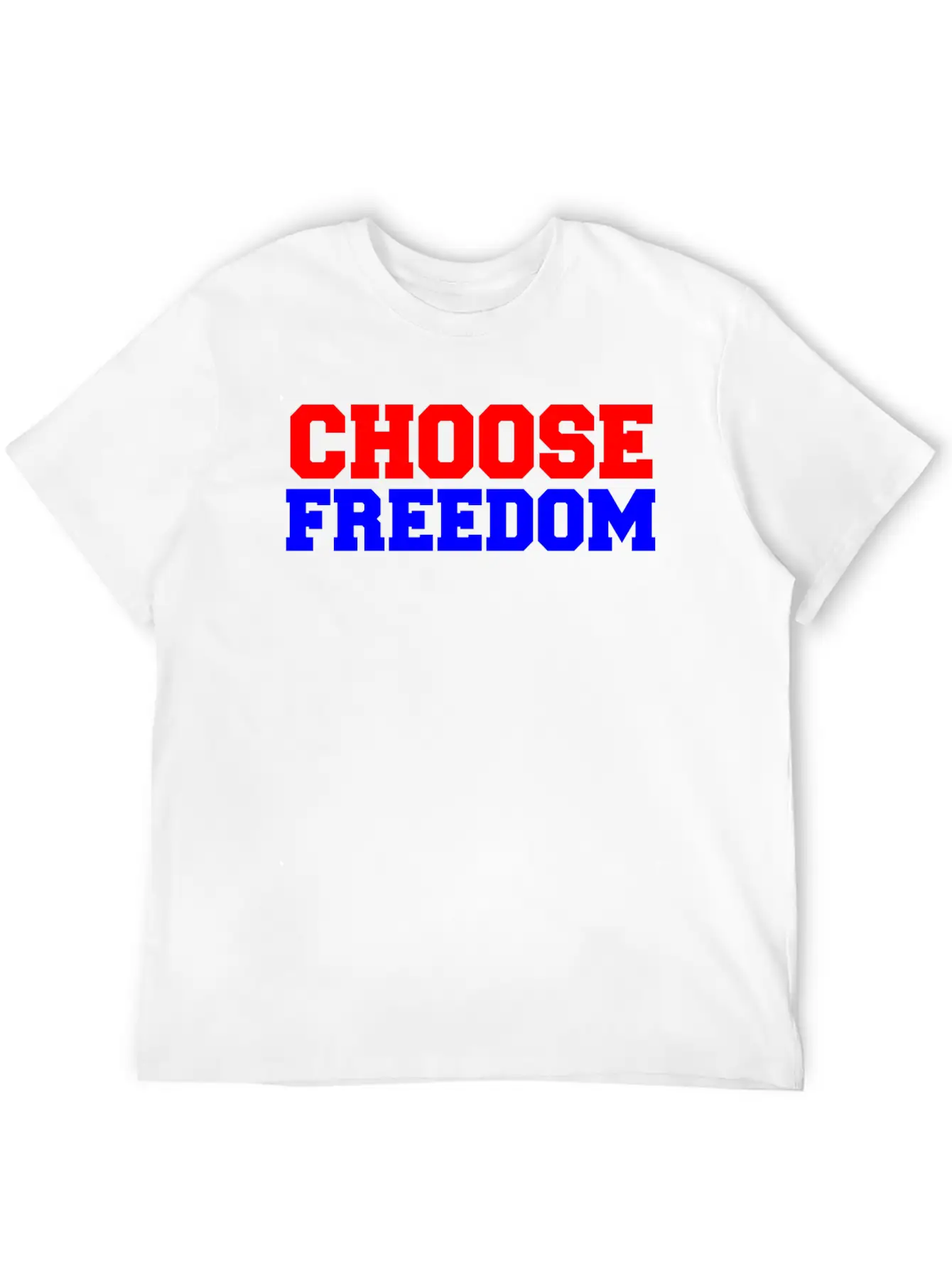 CHOOSE FREEDOM Timeless Short Sleeve Tee – Comfy And Minimalist Design