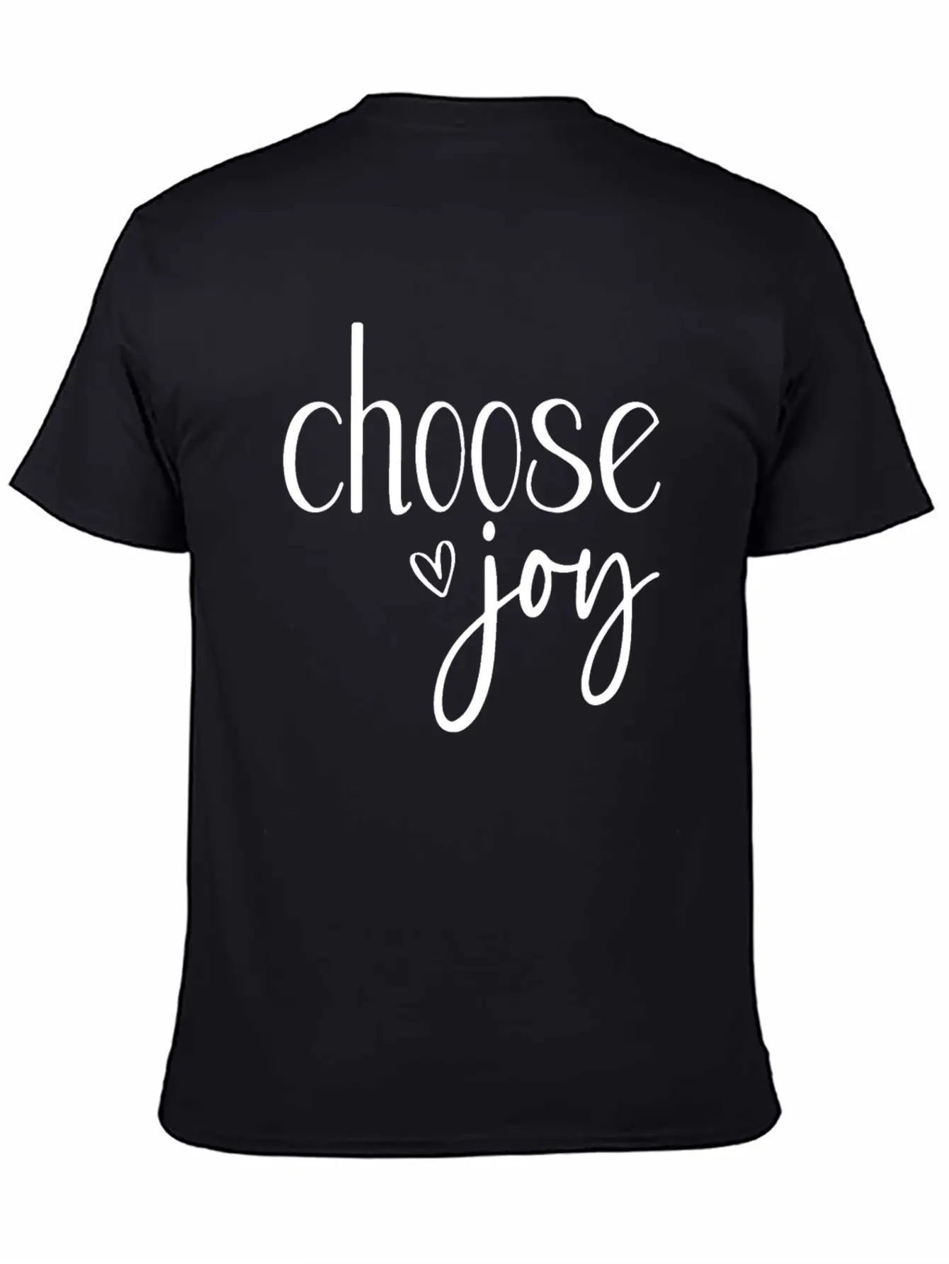 Choose Joy Basic Graphic T-Shirt – Daily Comfort In Soft Cotton