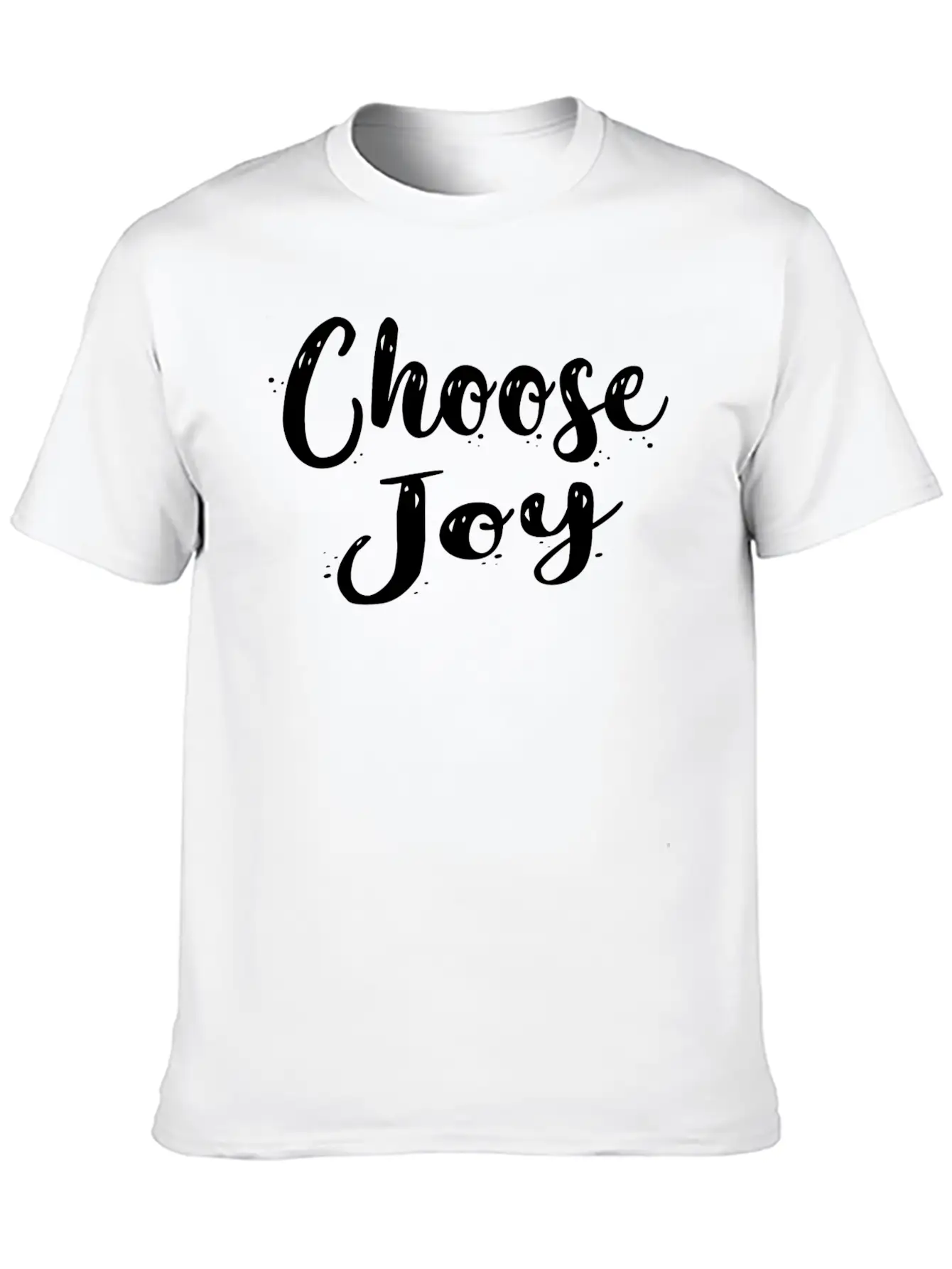 Choose Joy Classic Cotton Tee – Unisex Comfort For Any Season