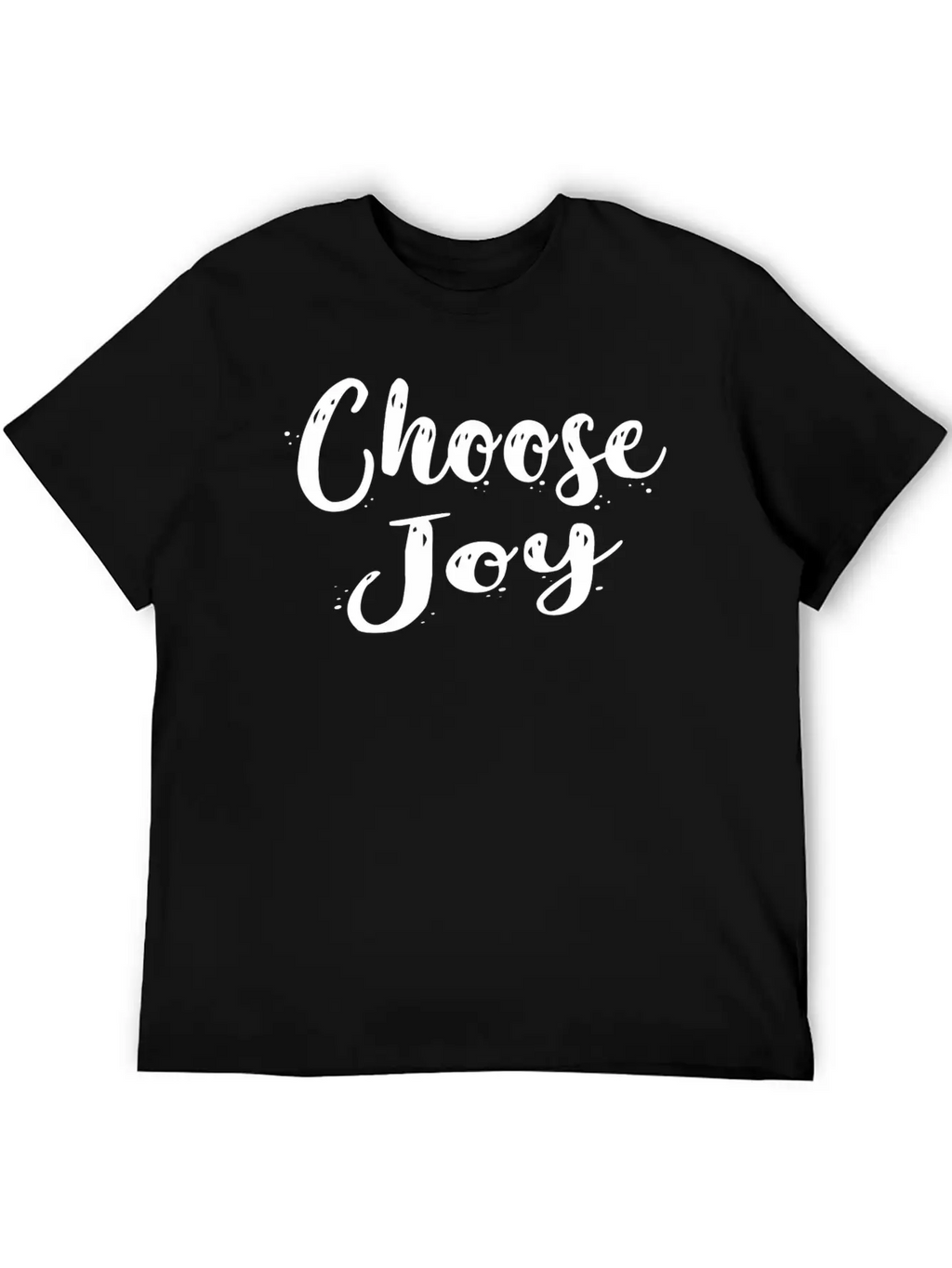 Choose Joy Classic Cotton Tee – Unisex Comfort For Any Season