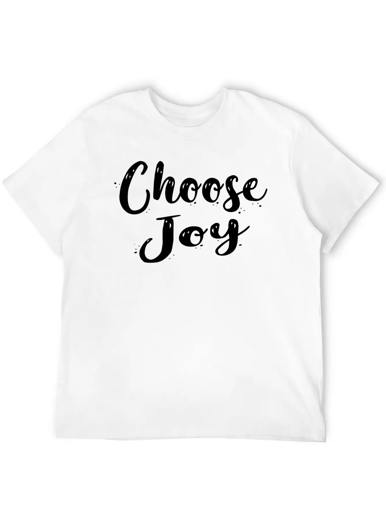 Choose Joy Classic Cotton Tee – Unisex Comfort For Any Season