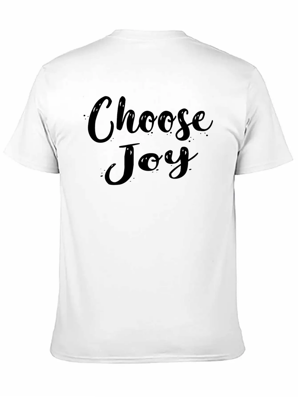 Choose Joy Classic Cotton Tee – Unisex Comfort For Any Season