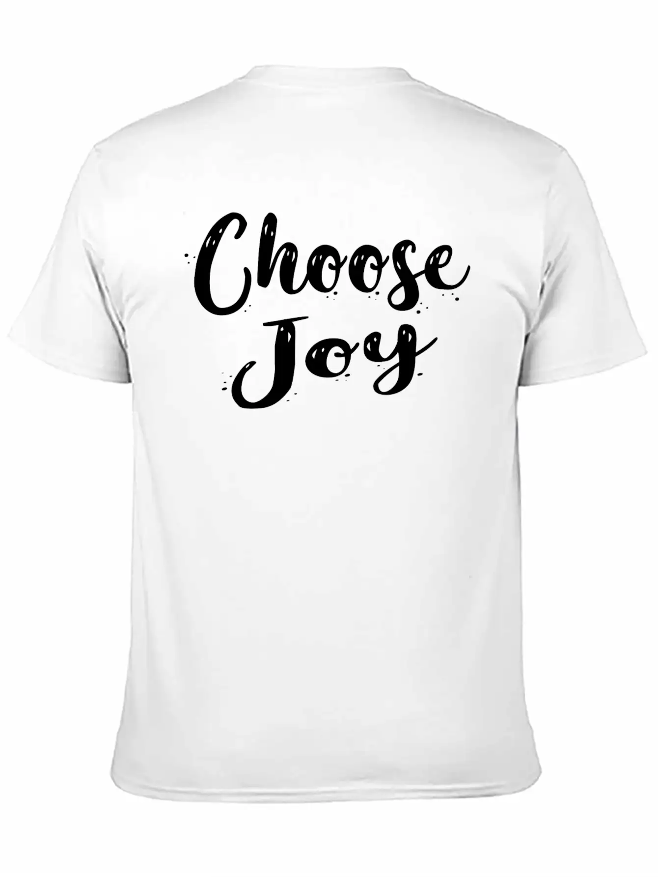 Choose Joy Classic Cotton Tee – Unisex Comfort For Any Season