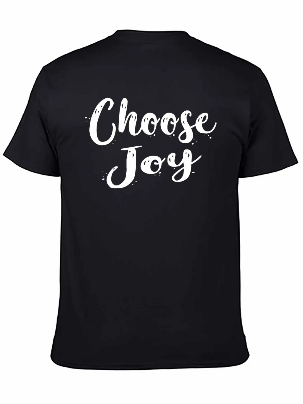 Choose Joy Classic Cotton Tee – Unisex Comfort For Any Season