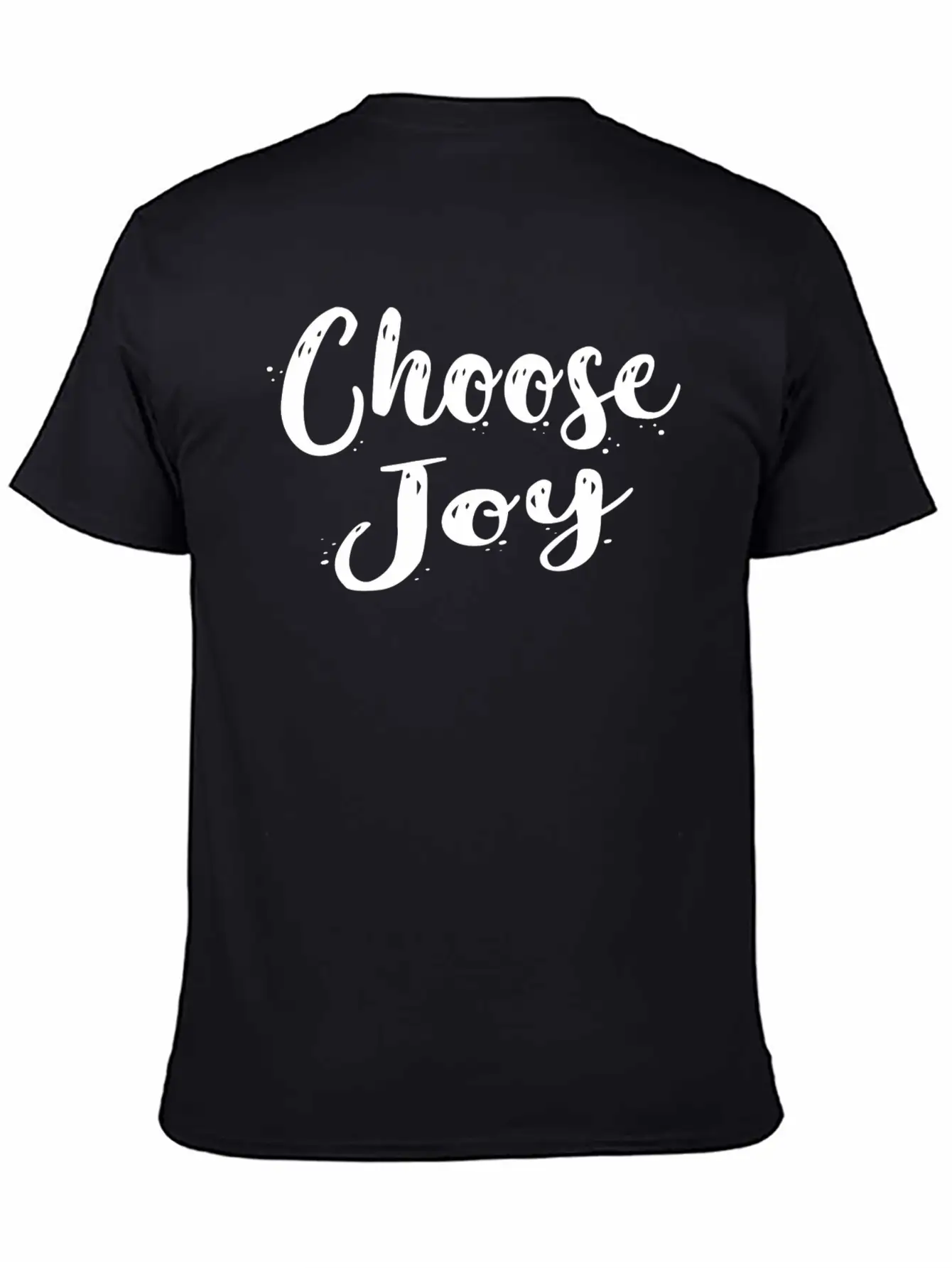 Choose Joy Classic Cotton Tee – Unisex Comfort For Any Season