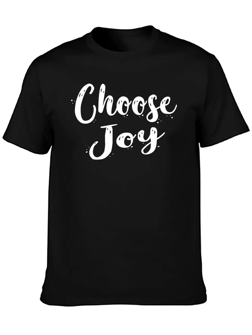 Choose Joy Classic Cotton Tee – Unisex Comfort For Any Season