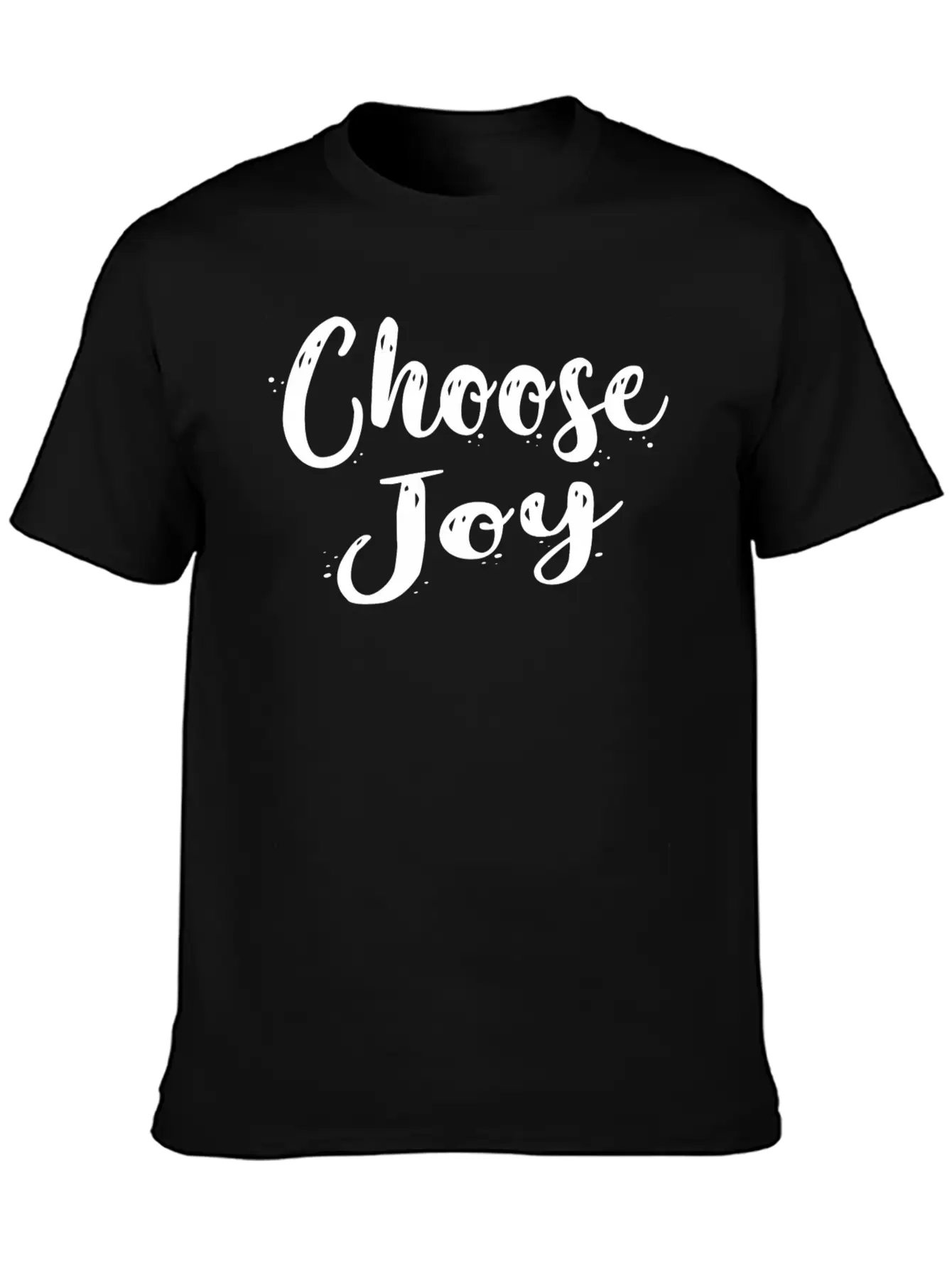 Choose Joy Classic Cotton Tee – Unisex Comfort For Any Season