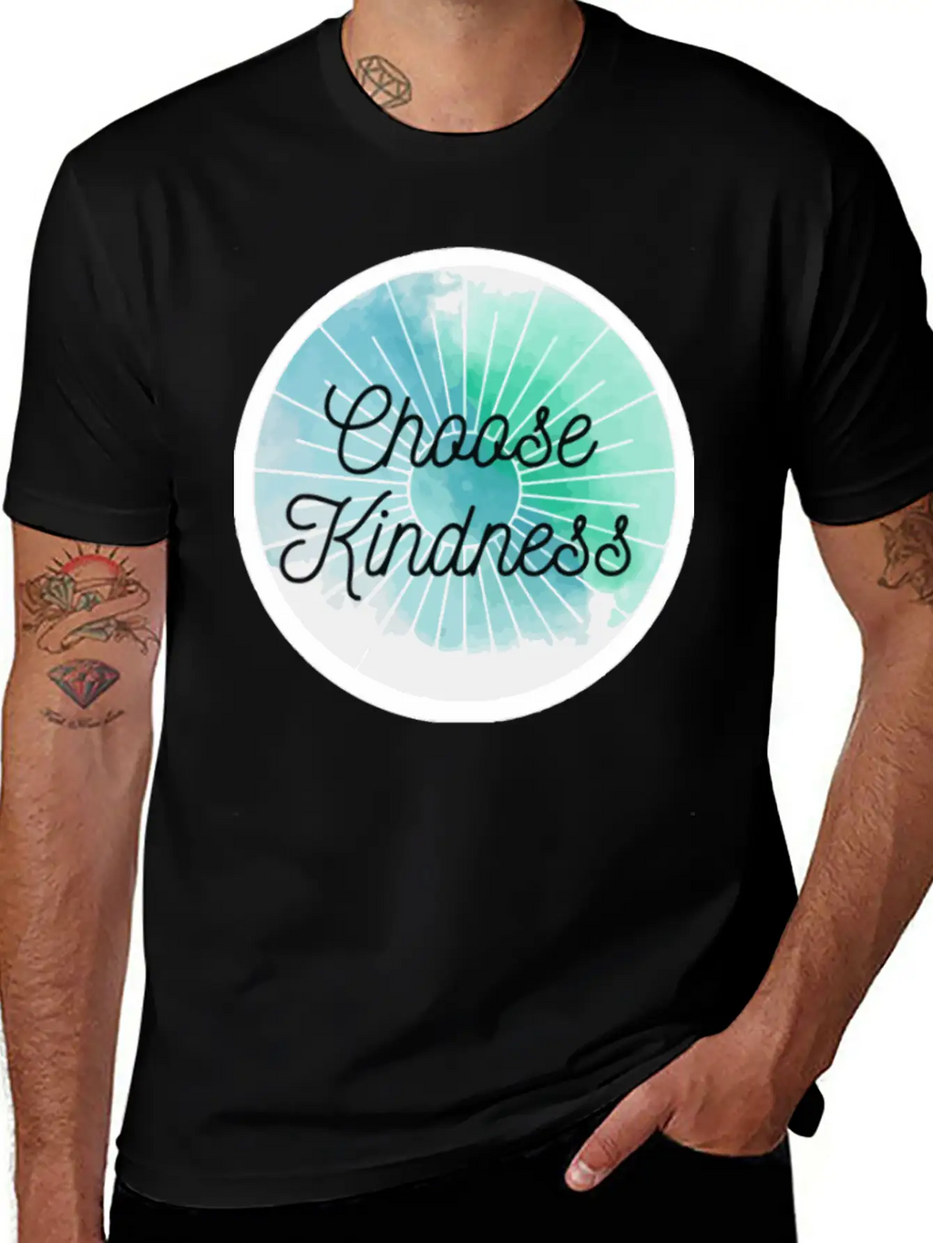 Choose Kindness Basic Graphic T-Shirt – Daily Comfort In Soft Cotton
