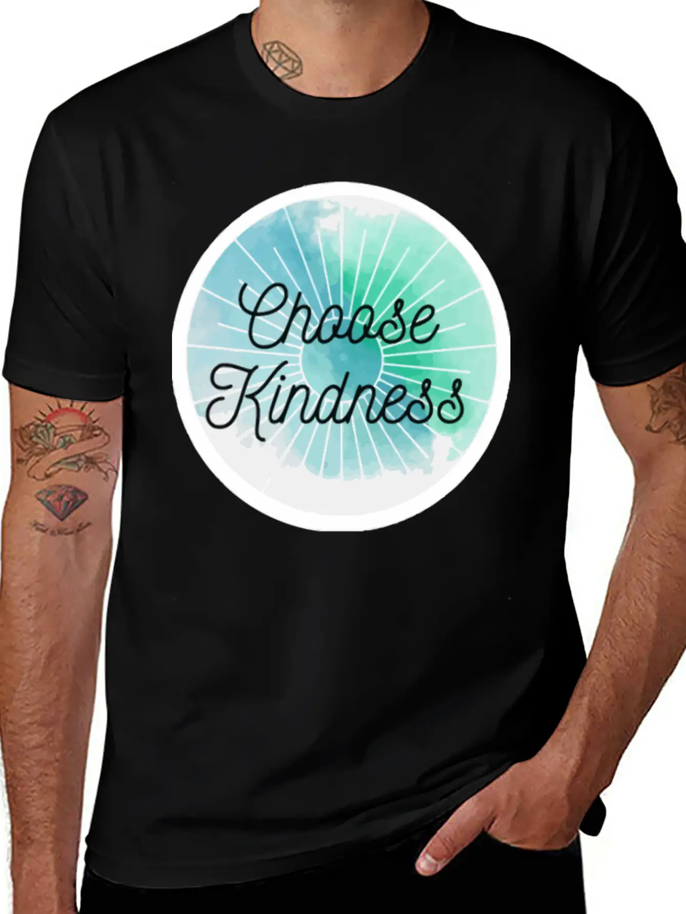 Choose Kindness Basic Graphic T-Shirt – Daily Comfort In Soft Cotton