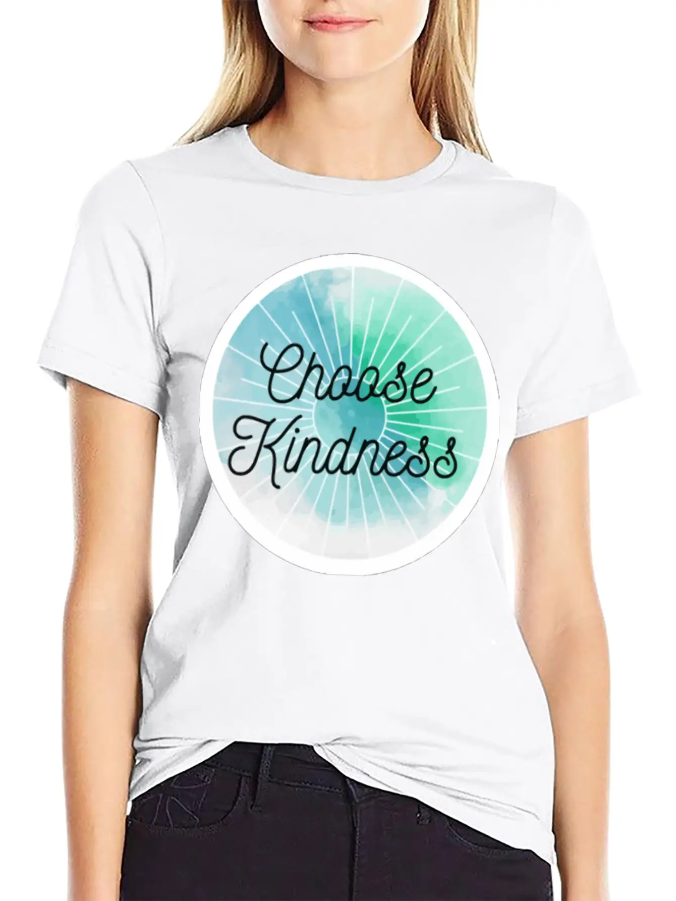 Choose Kindness Basic Graphic T-Shirt – Daily Comfort In Soft Cotton
